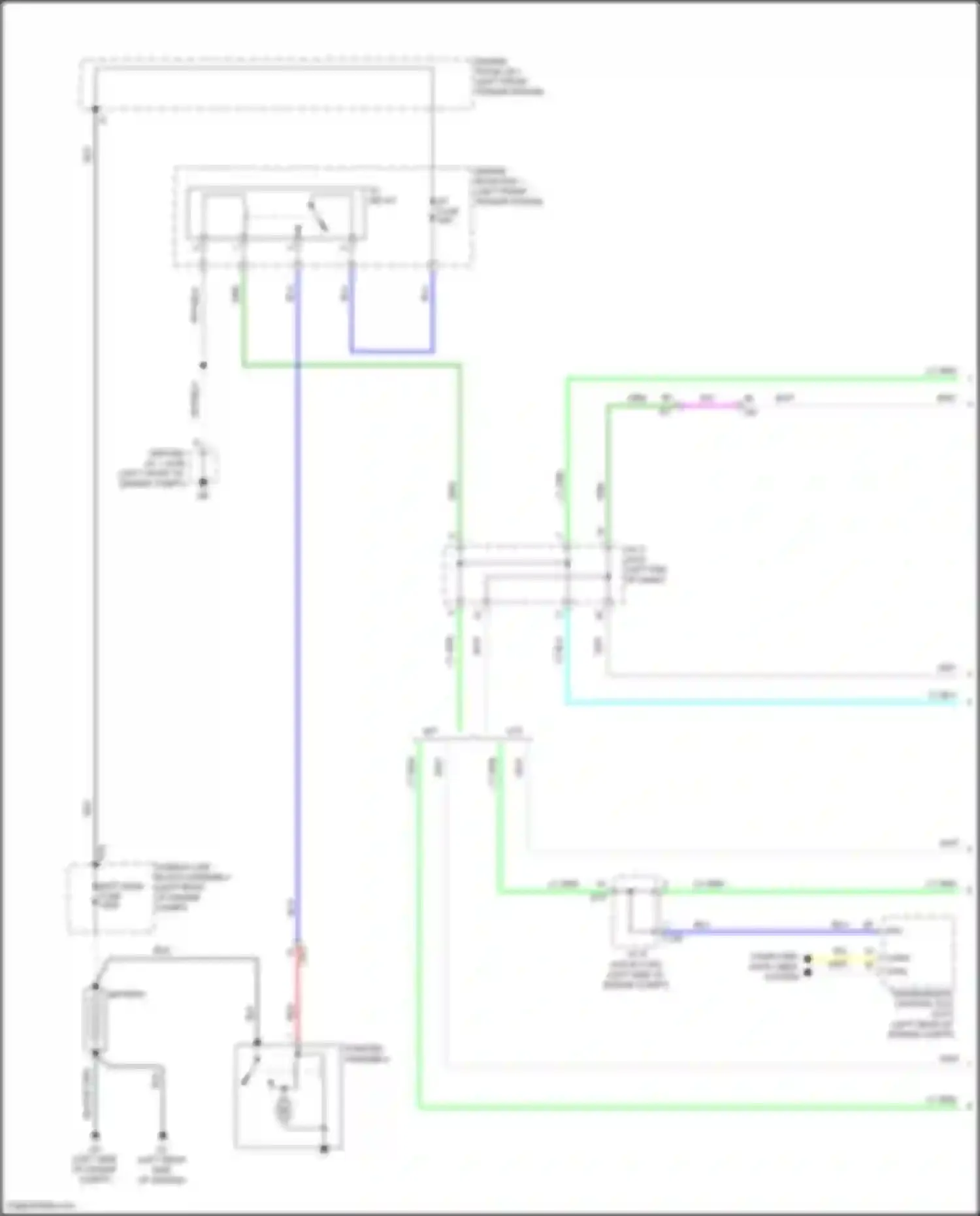 Corolla Toyota XII (2018-2024): Starting circuit, hatchback (1 of 2)
