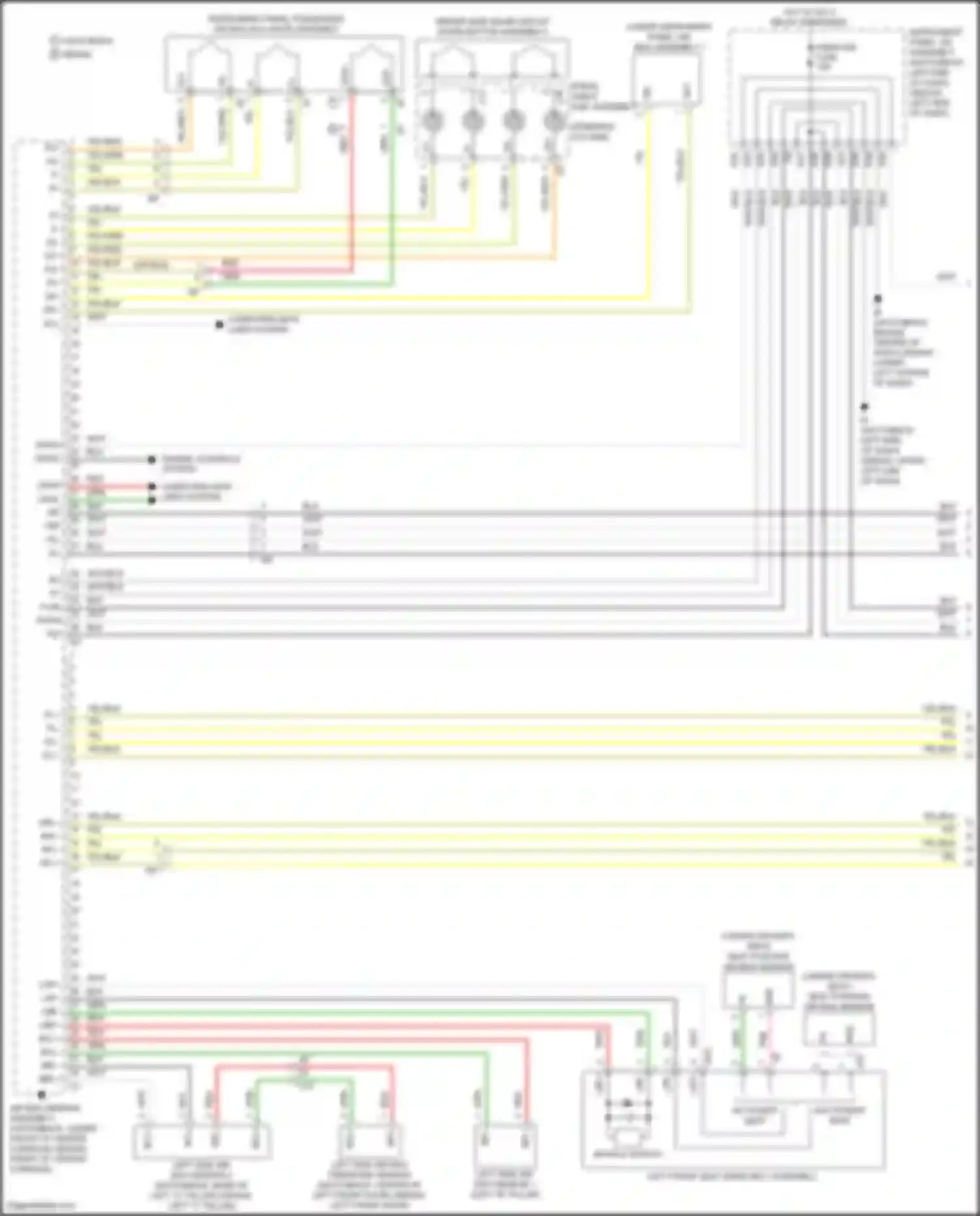 Corolla Toyota XII (2018-2024): Supplemental restraints circuit (1 of 3)