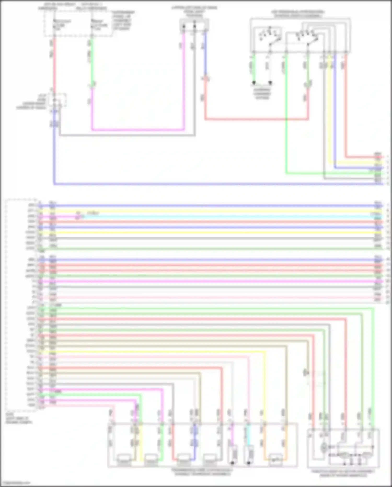 Corolla Toyota XII (2018-2024): 1.8l, transmission circuit (1 of 2)