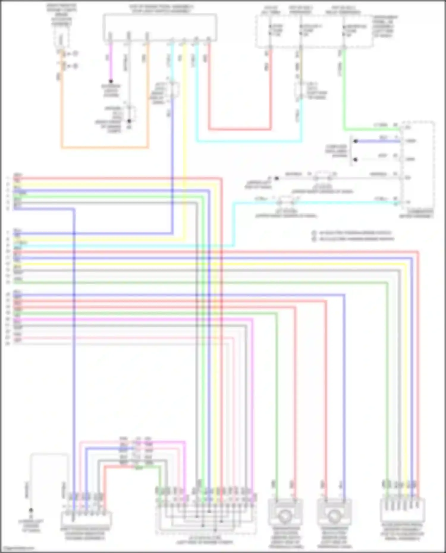 Corolla Toyota XII (2018-2024): 1.8l, transmission circuit (2 of 2)