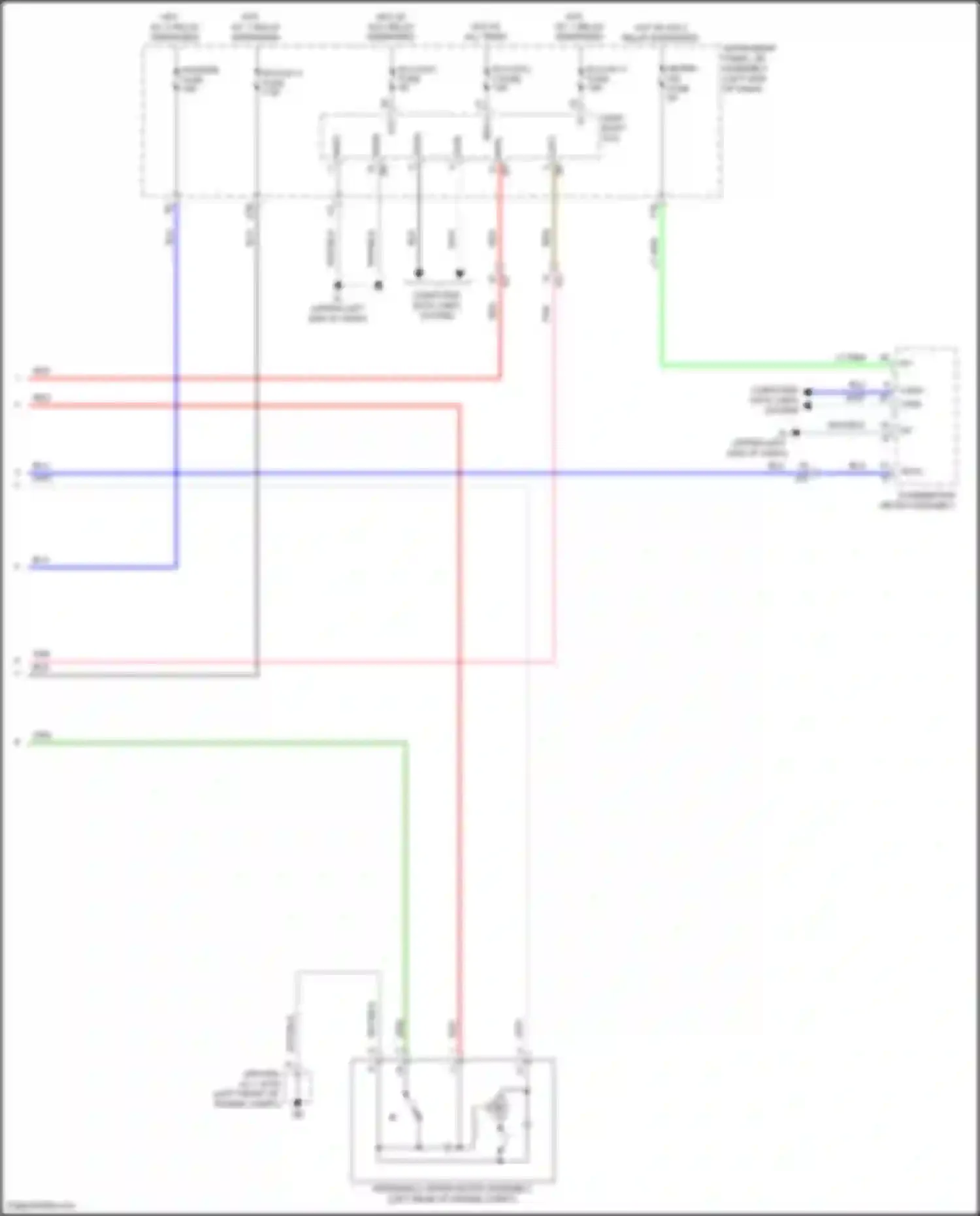 Corolla Toyota XII (2018-2024): Wiper/washer circuit, sedan (2 of 2)