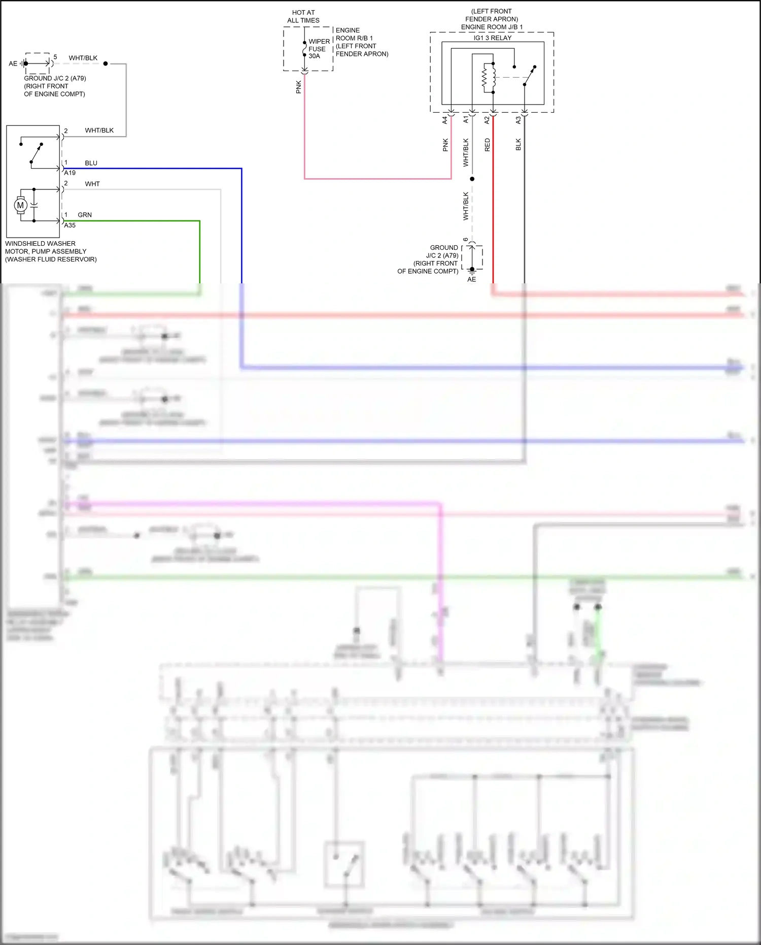 Toyota Corolla XII (2018-2024) computer data lines system wiring diagram  (19 of 153)