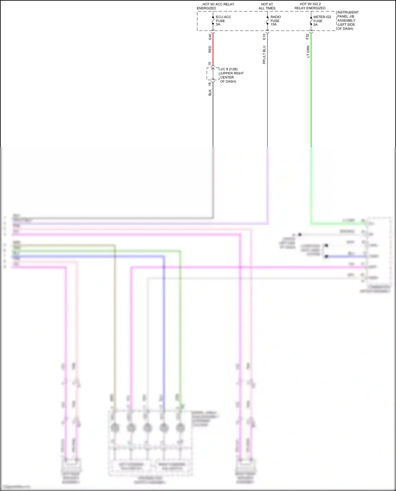 Toyota Corolla XII (2018-2024) computer data lines system wiring diagram  (33 of 153)