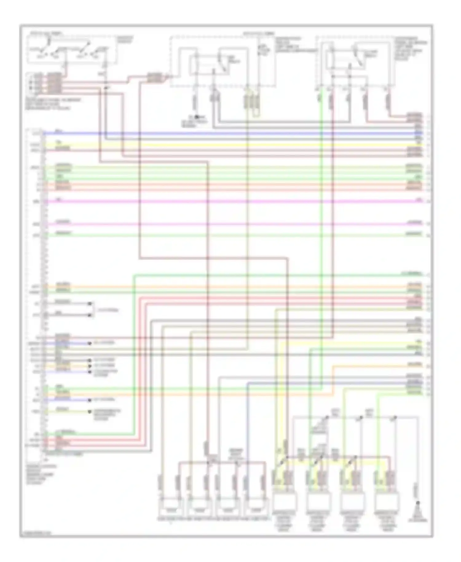 Echo Toyota I (1999-2005): Wiring diagram engine performance 1.5l (1 of 4)