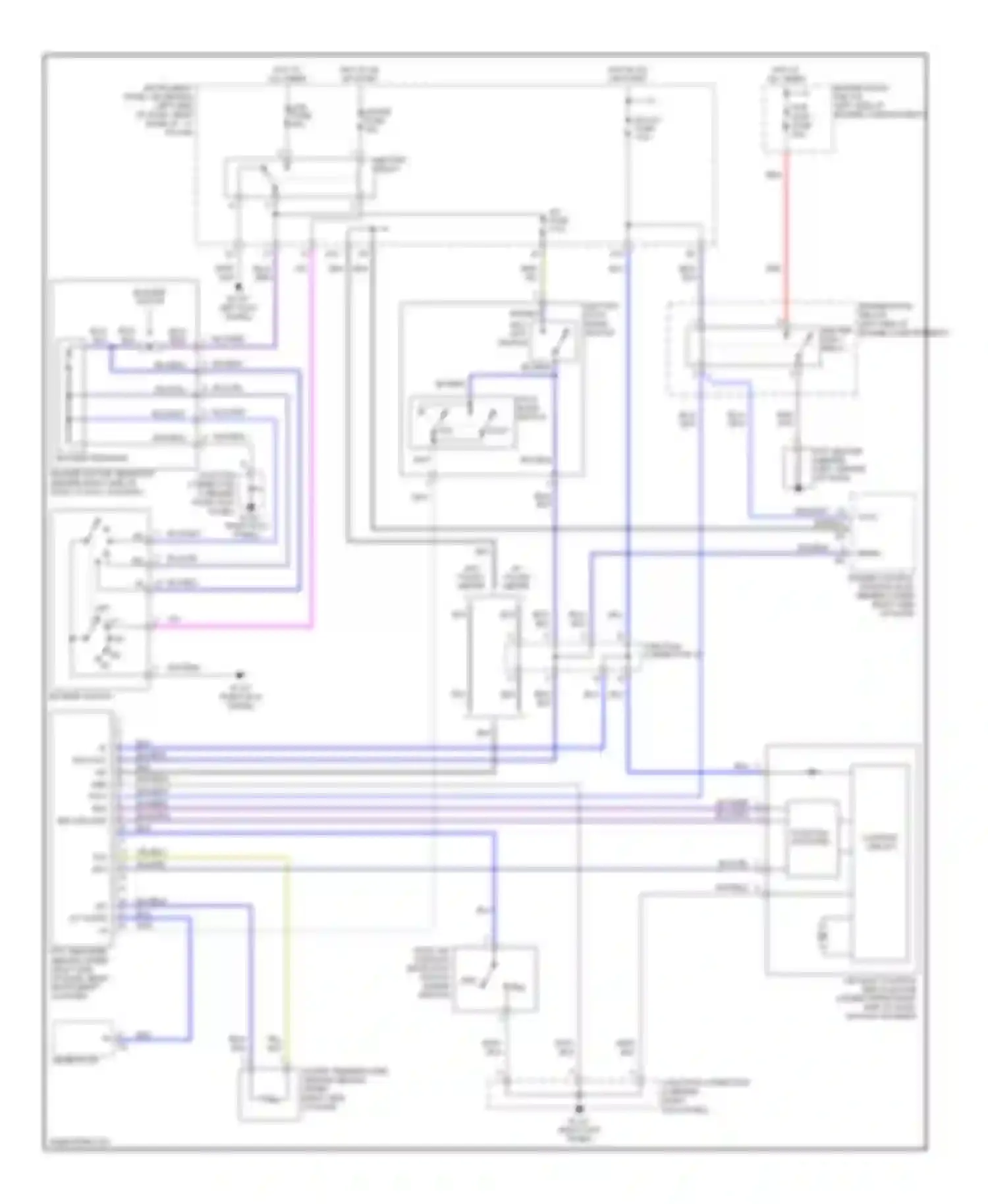 Wiring diagram hot at all times for Toyota Echo I (1999-2005) (7 of 24)