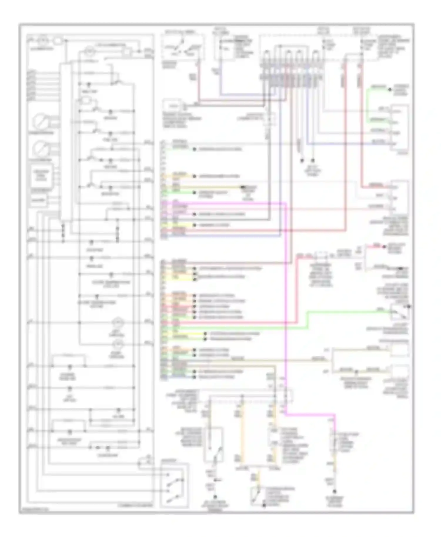 Wiring diagram yel/red for Toyota Echo I (1999-2005) (3 of 11)