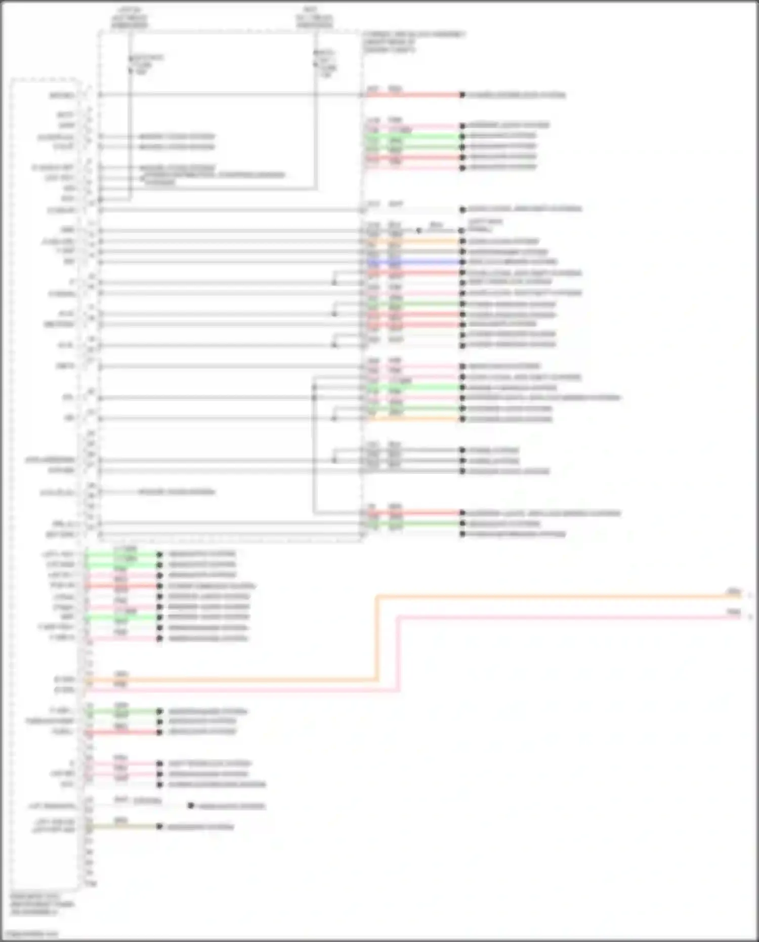 GR86 Toyota I (2021-2024): Body control modules circuit (1 of 2)