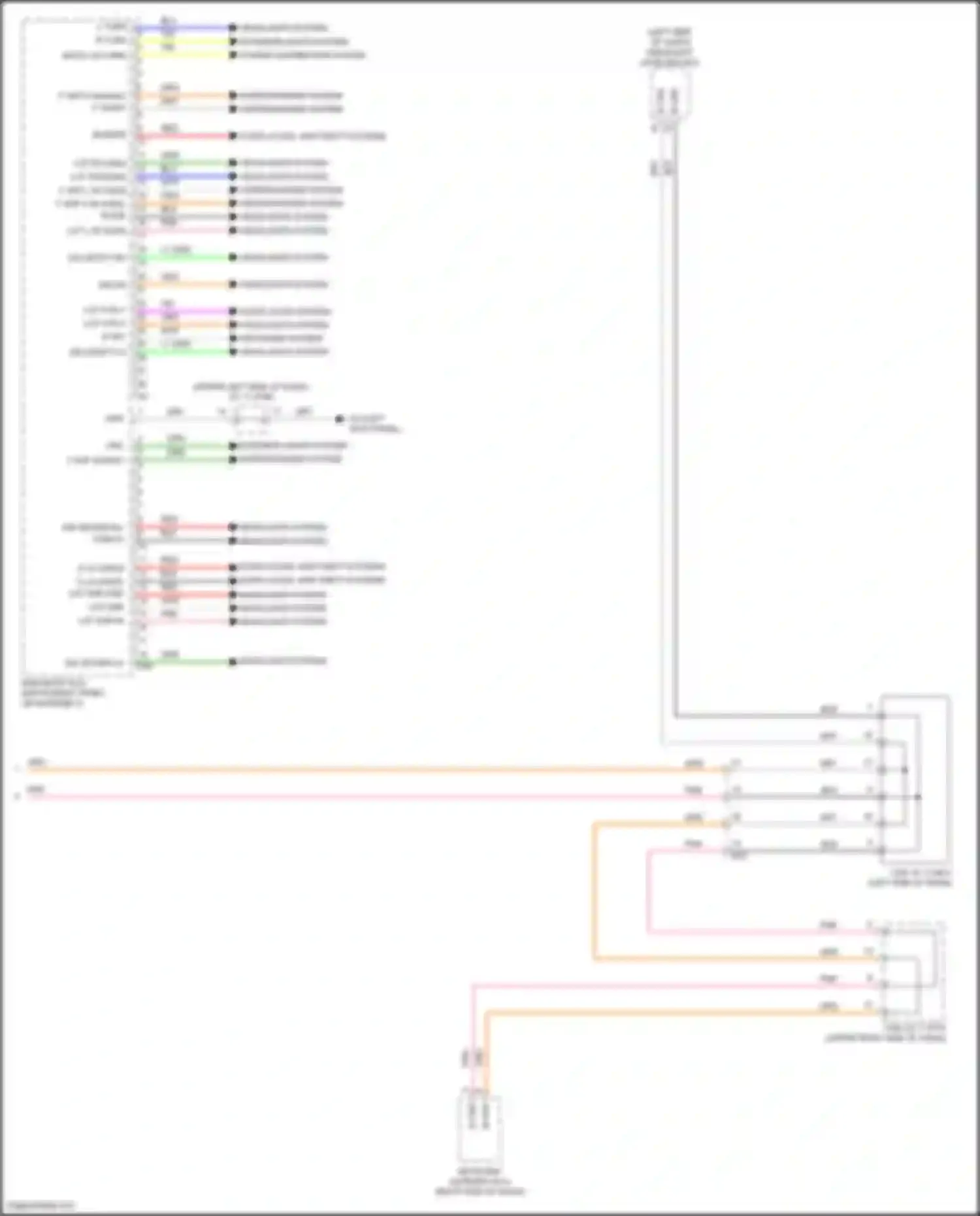 GR86 Toyota I (2021-2024): Body control modules circuit (2 of 2)