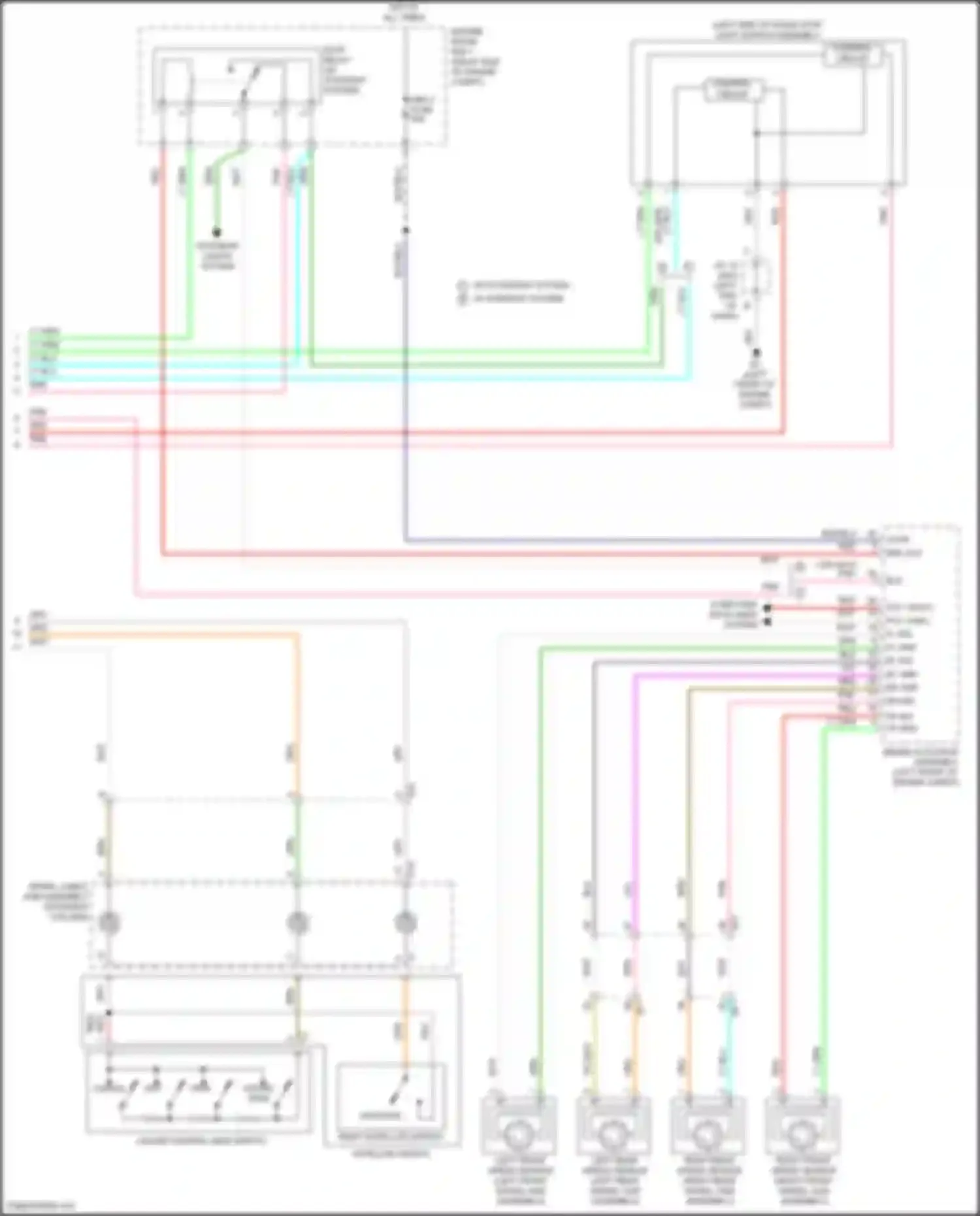 GR86 Toyota I (2021-2024): Cruise control circuit (2 of 2)