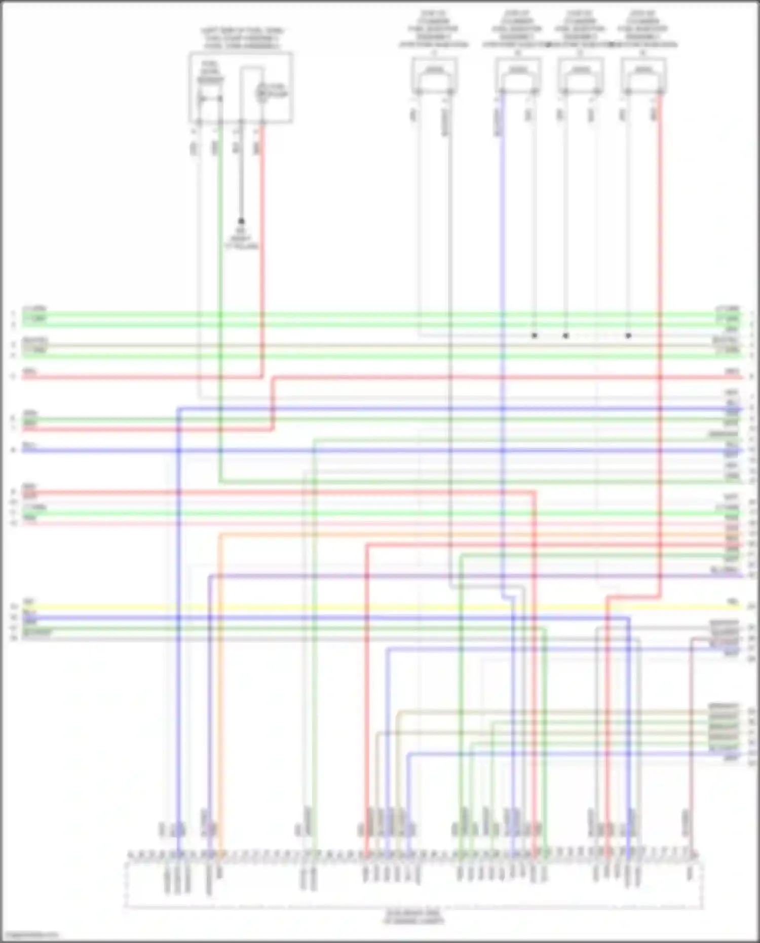 GR86 Toyota I (2021-2024): Wiring diagram engine performance 2.4l (3 of 6)