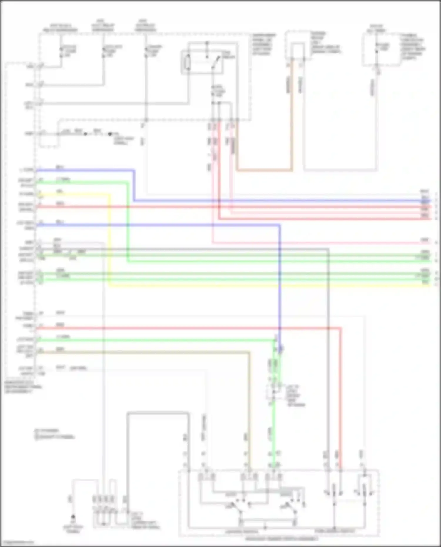 GR86 Toyota I (2021-2024): Exterior lamps circuit (1 of 3)