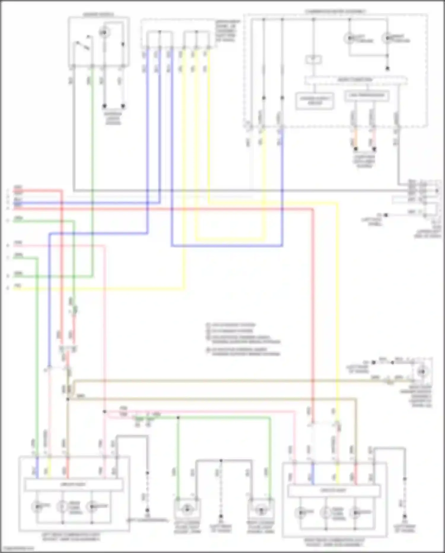 GR86 Toyota I (2021-2024): Exterior lamps circuit (3 of 3)