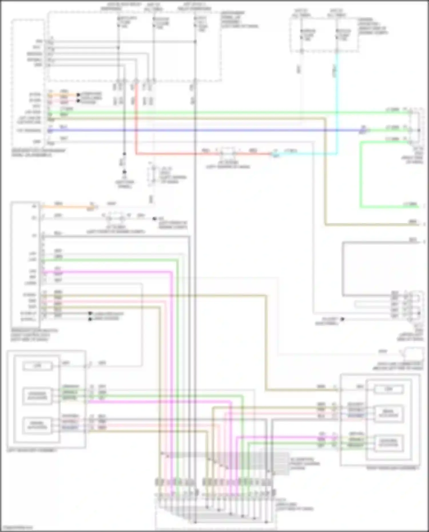 GR86 Toyota I (2021-2024): Headlamp beam adjustment circuit (1 of 2)