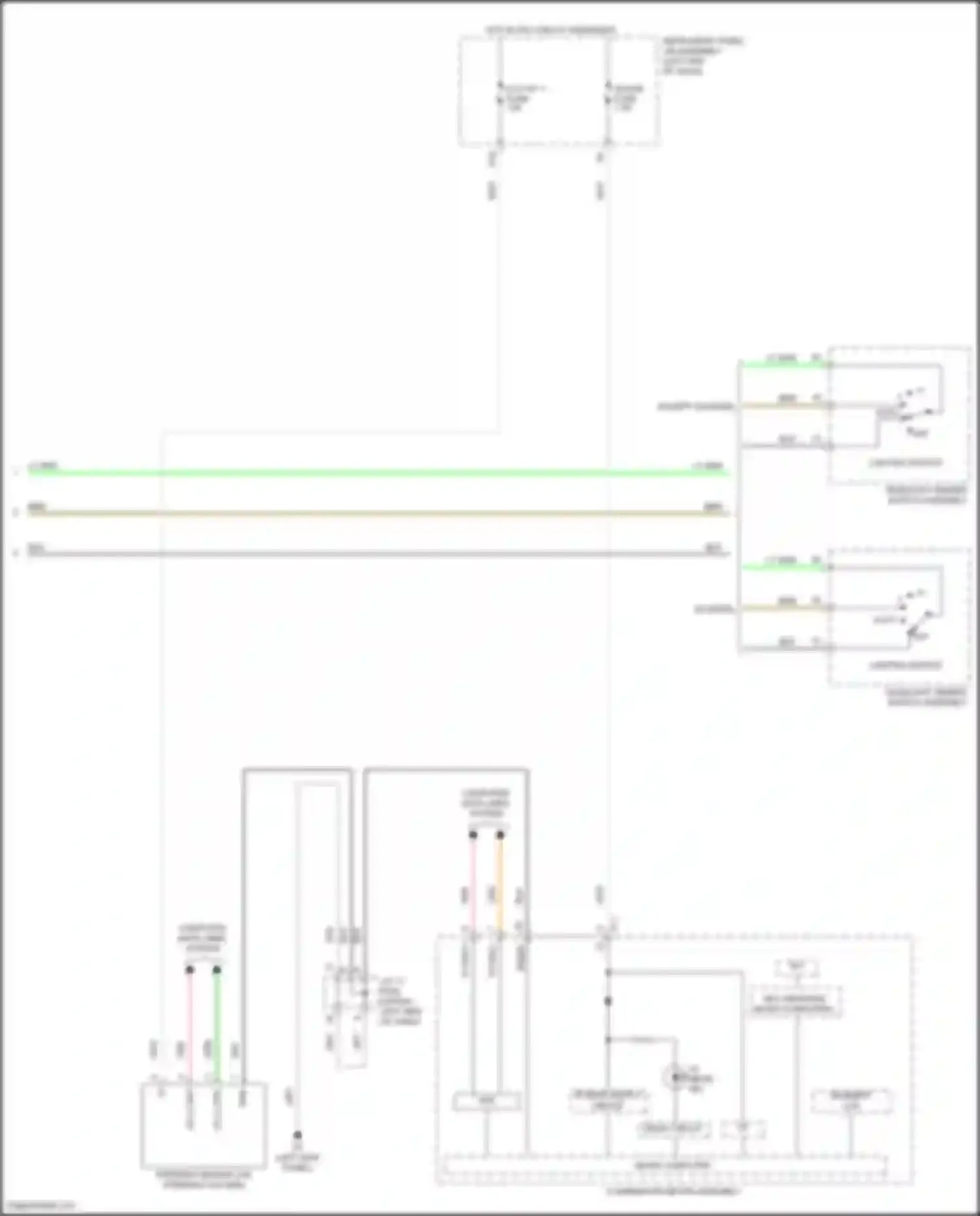 GR86 Toyota I (2021-2024): Headlamp beam adjustment circuit (2 of 2)
