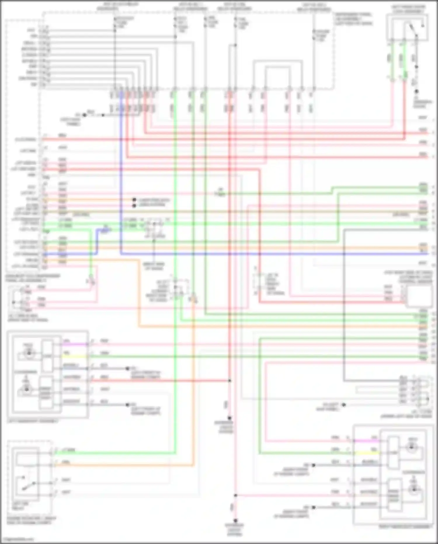 GR86 Toyota I (2021-2024): Headlamps circuit (1 of 2)