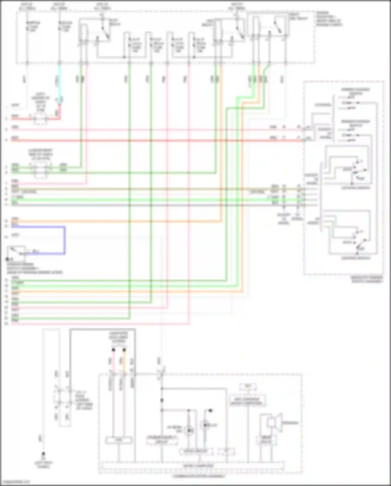 GR86 Toyota I (2021-2024): Headlamps circuit (2 of 2)