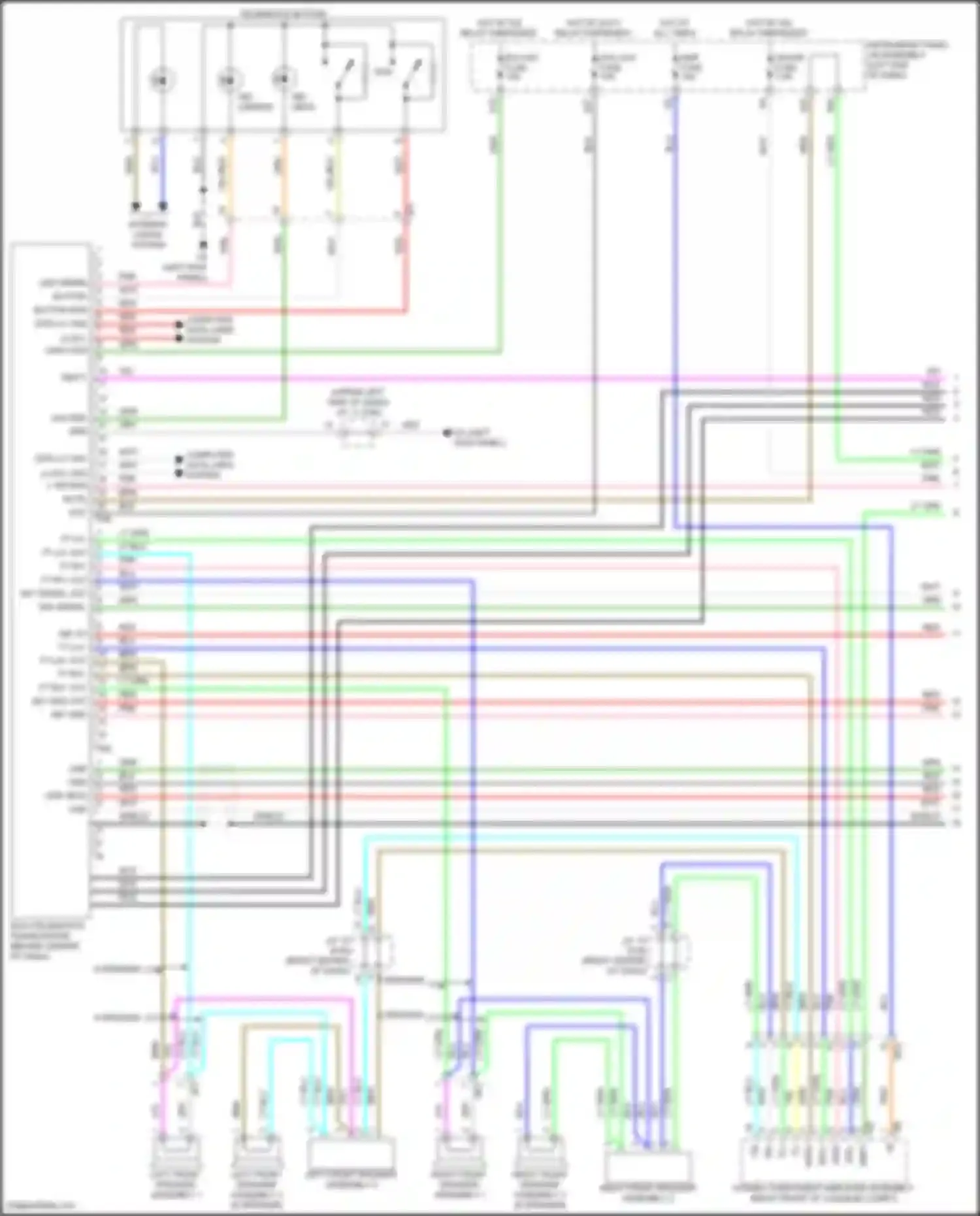 GR86 Toyota I (2021-2024): Telematics circuit (1 of 2)
