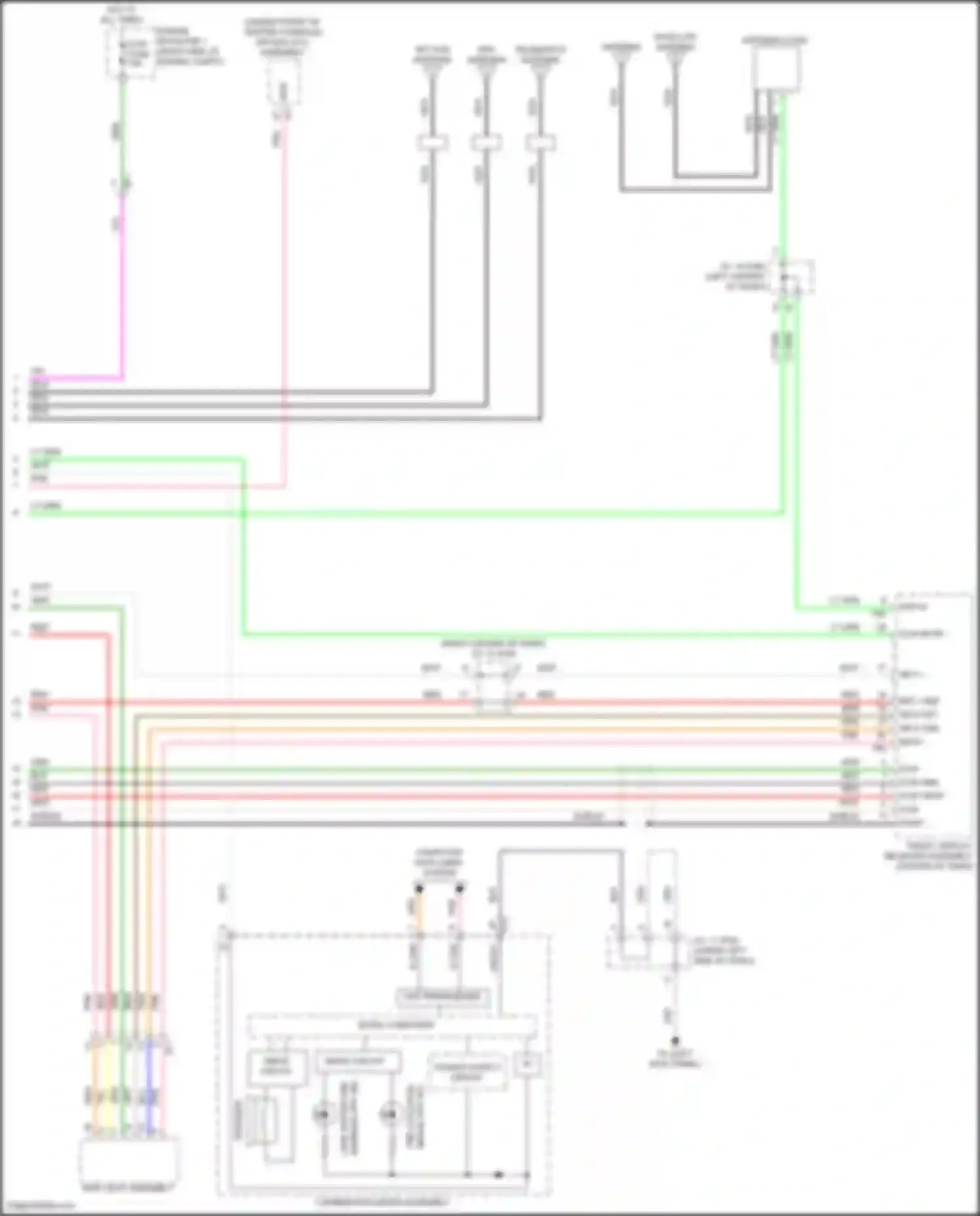 GR86 Toyota I (2021-2024): Telematics circuit (2 of 2)