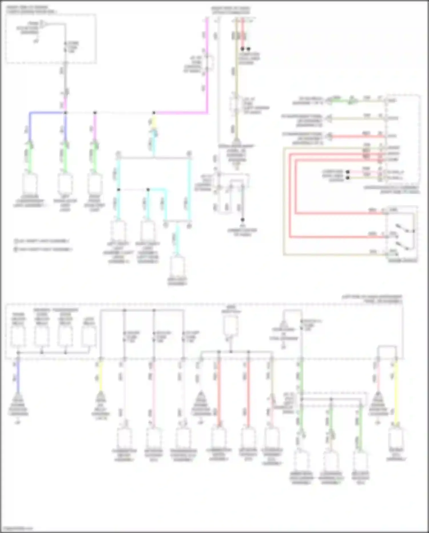 GR86 Toyota I (2021-2024): Power distribution circuit (3 of 3)