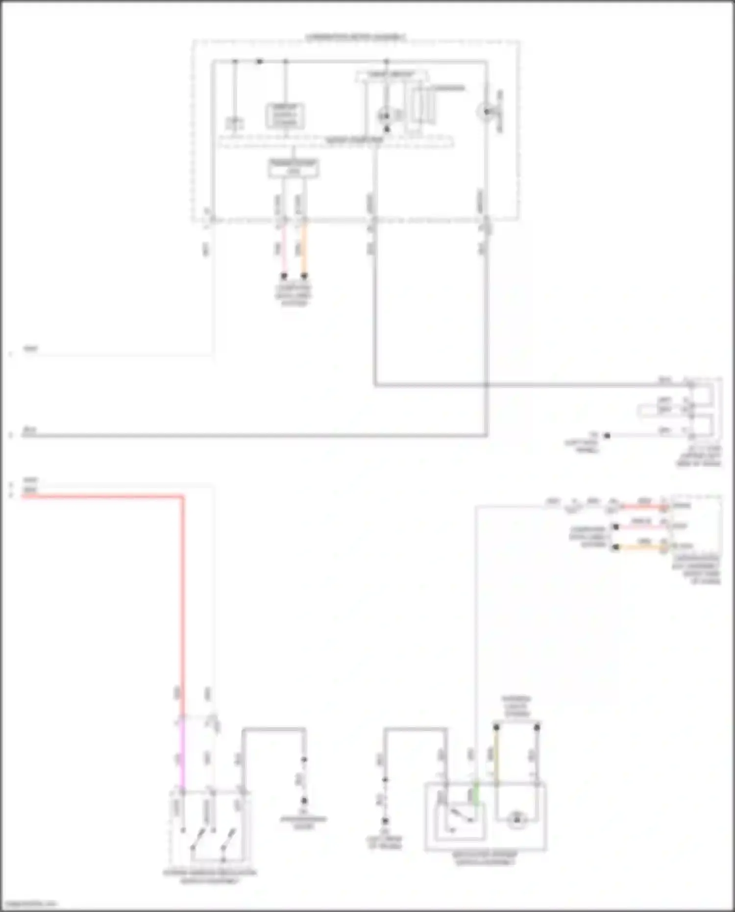 GR86 Toyota I (2021-2024): Power door locks circuit, w/o smart key system (3 of 3)