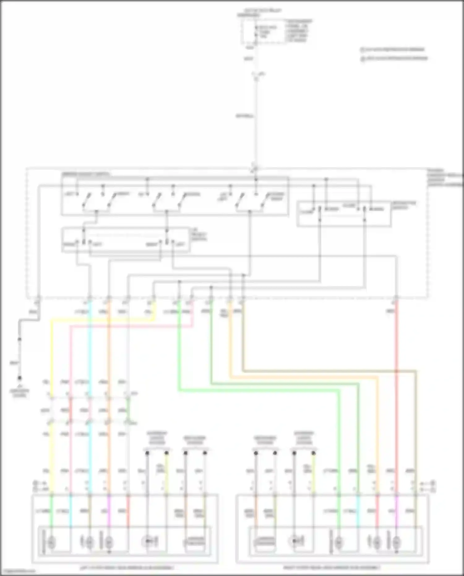 GR86 Toyota I (2021-2024): Power mirrors circuit