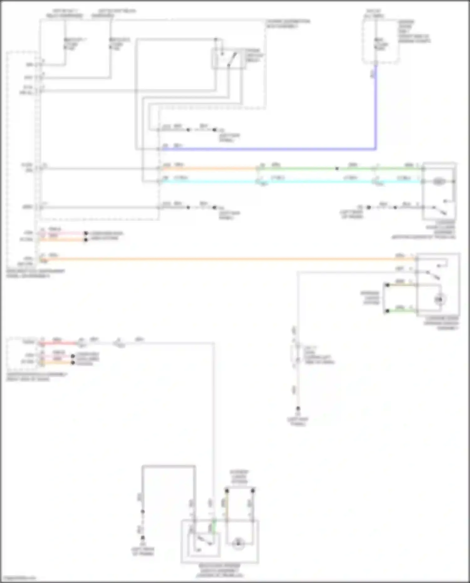 GR86 Toyota I (2021-2024): Tailgate release circuit