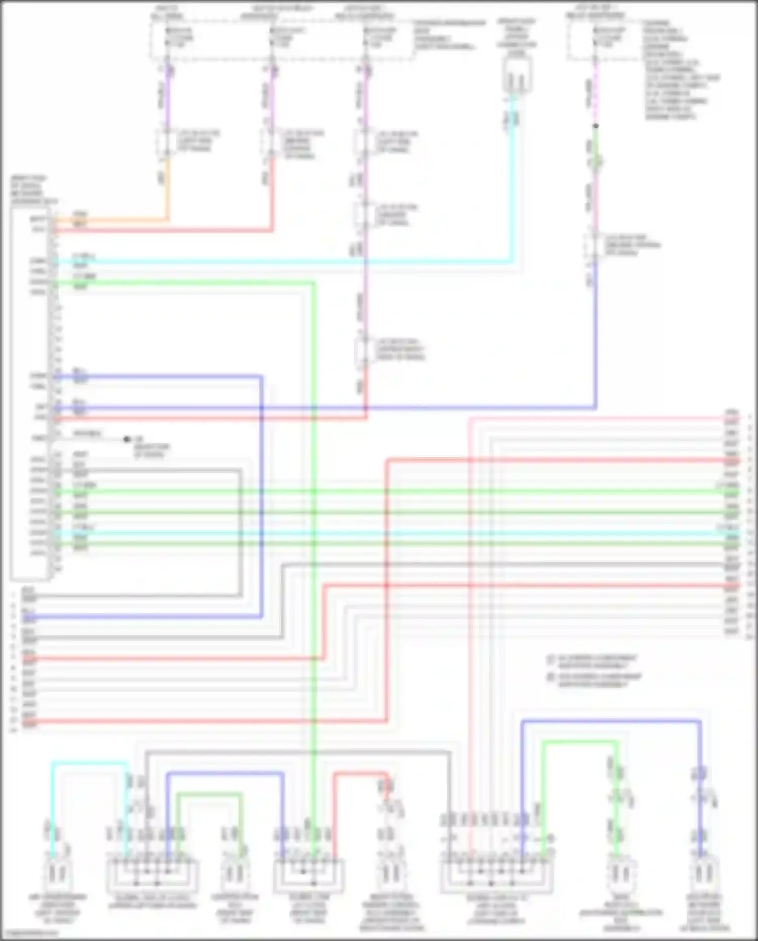Grand Highlander Toyota I (2023-2024): Computer data lines circuit (2 of 8)