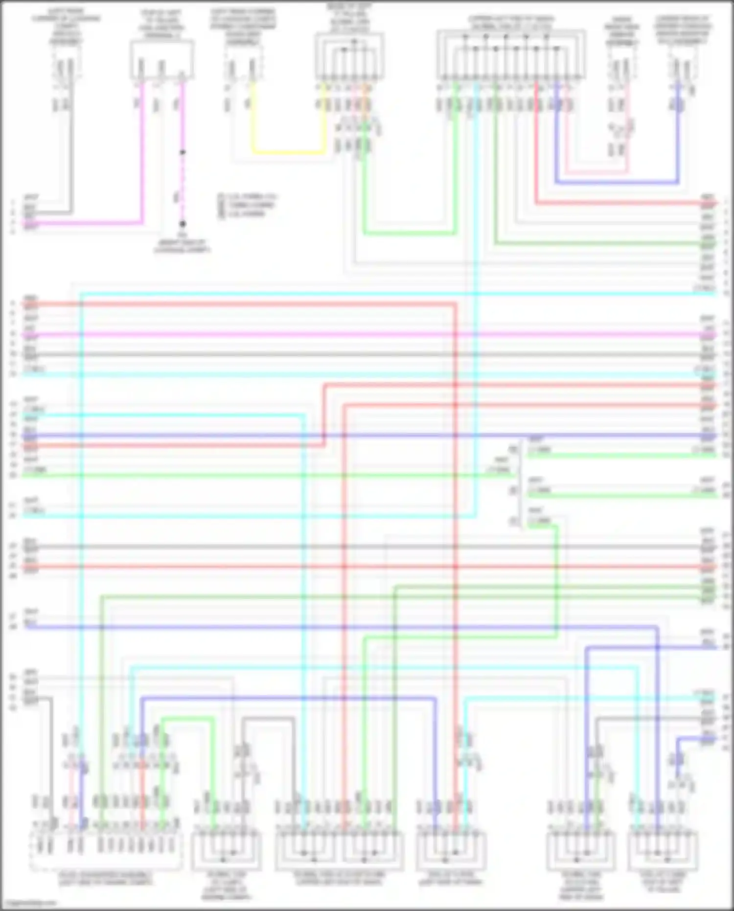 Grand Highlander Toyota I (2023-2024): Computer data lines circuit (6 of 8)