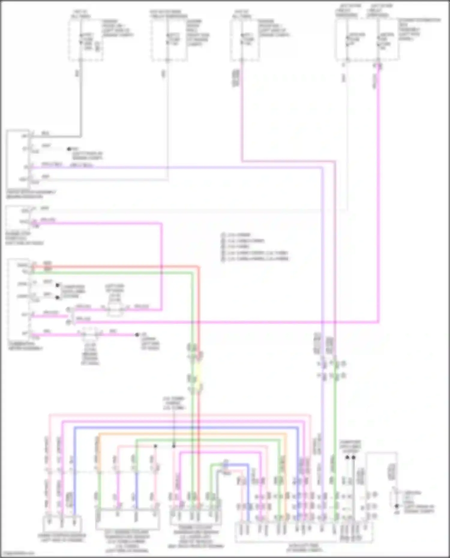 Grand Highlander Toyota I (2023-2024): Cooling fan circuit