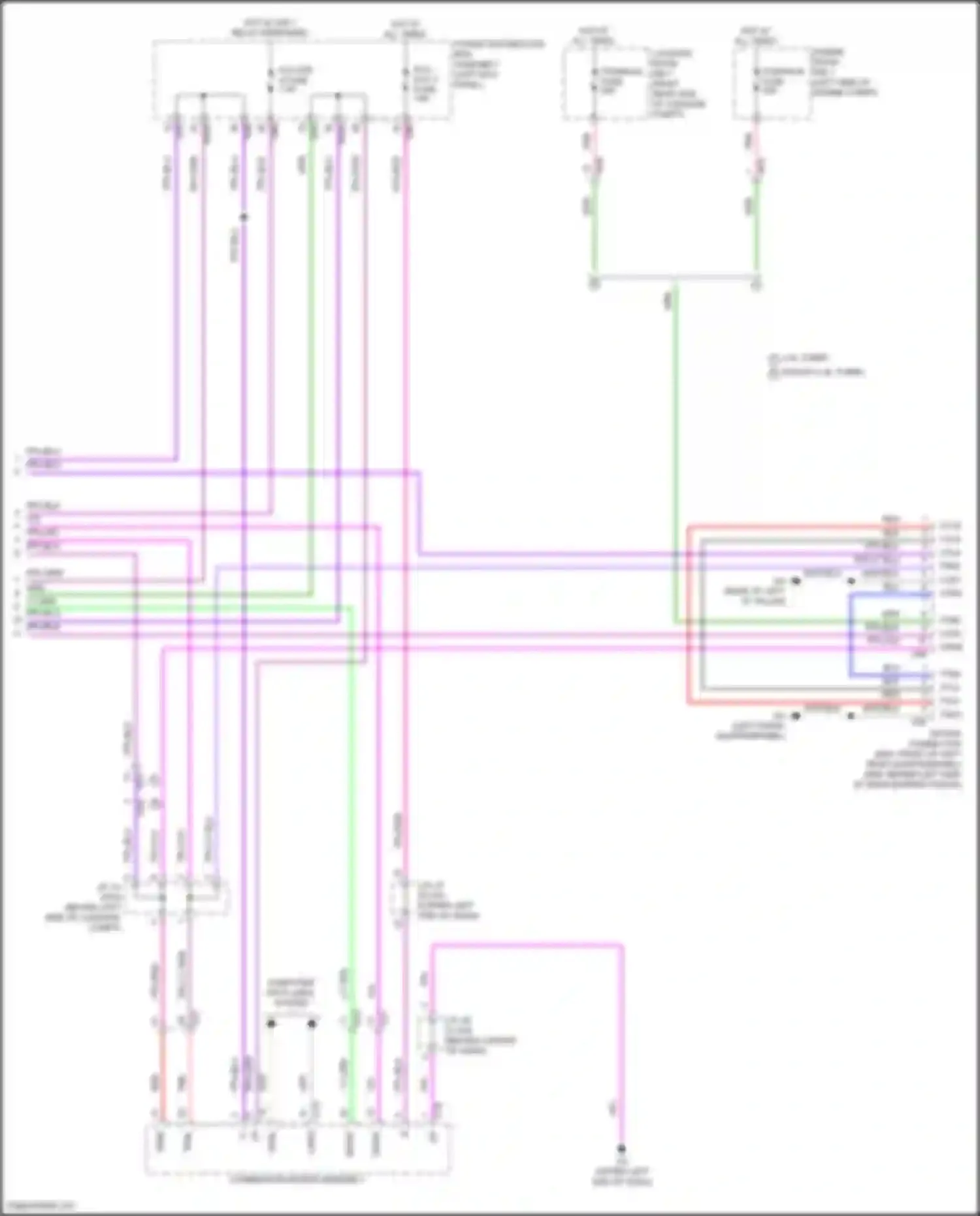 Grand Highlander Toyota I (2023-2024): Exterior lamps circuit (5 of 5)