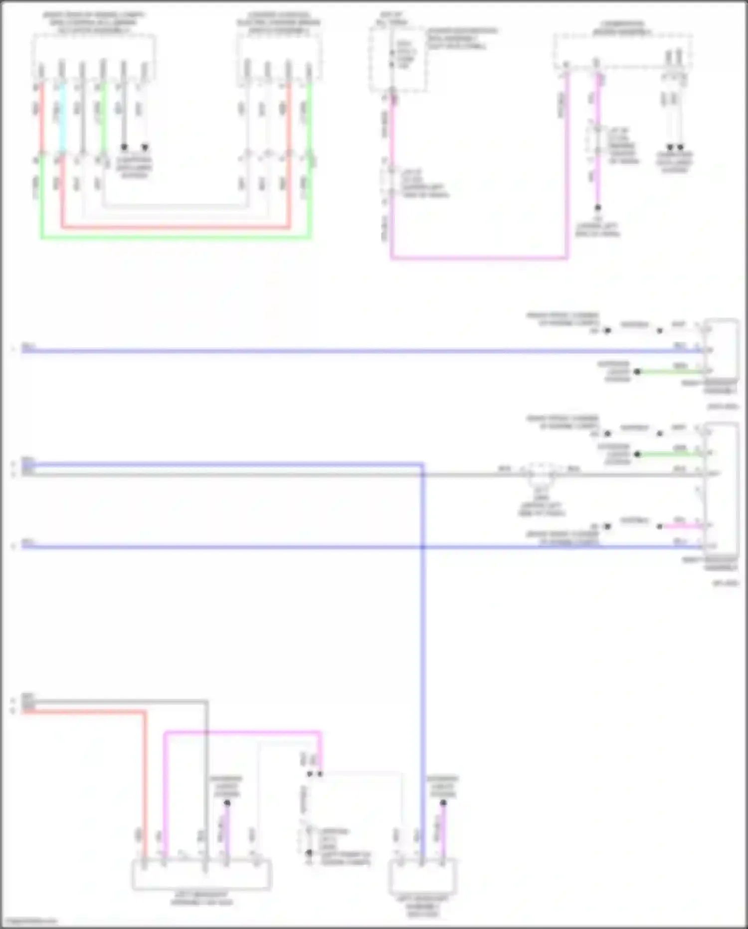 Grand Highlander Toyota I (2023-2024): Headlights circuit (3 of 3)