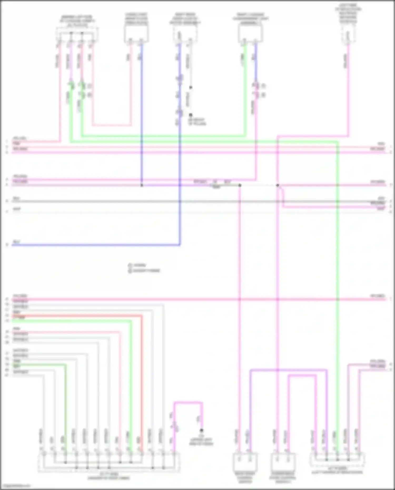 Grand Highlander Toyota I (2023-2024): Courtesy lamps circuit (3 of 5)