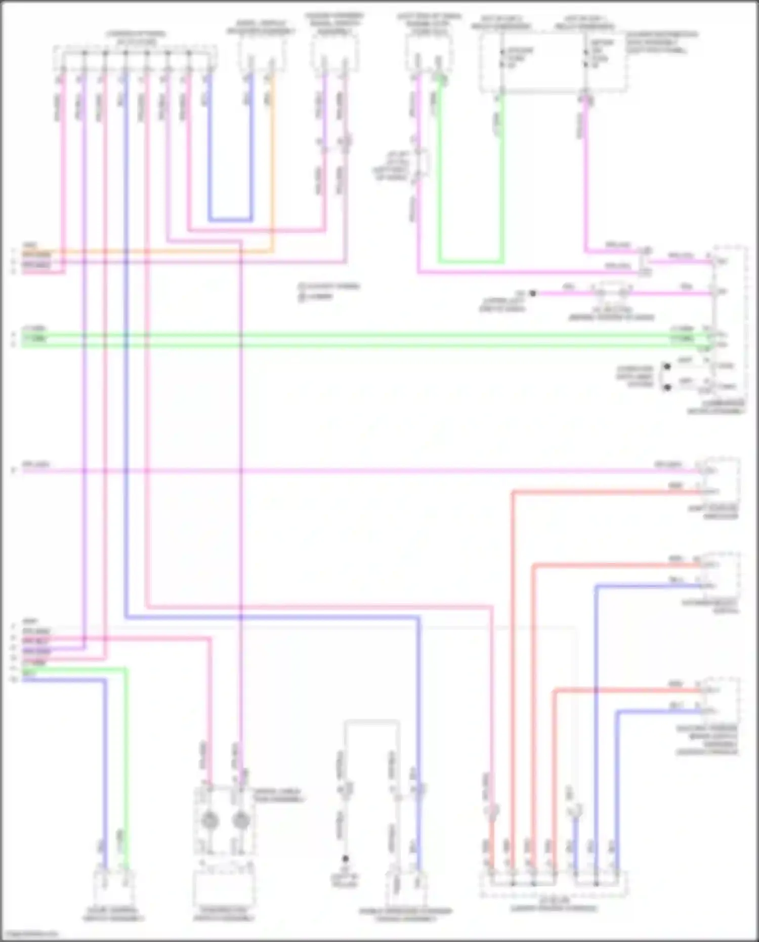 Grand Highlander Toyota I (2023-2024): Instrument illumination circuit (4 of 4)