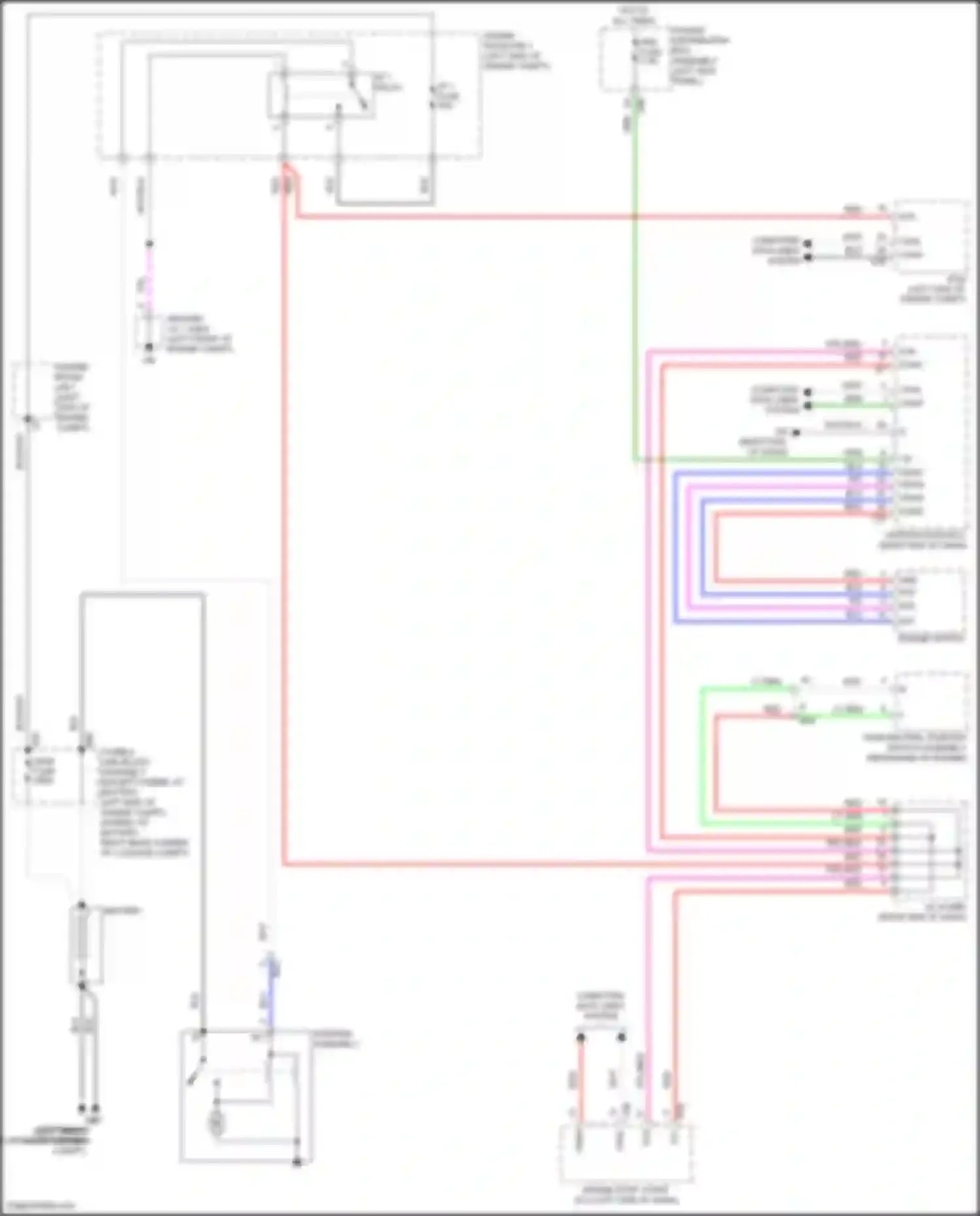 Grand Highlander Toyota I (2023-2024): Starting circuit