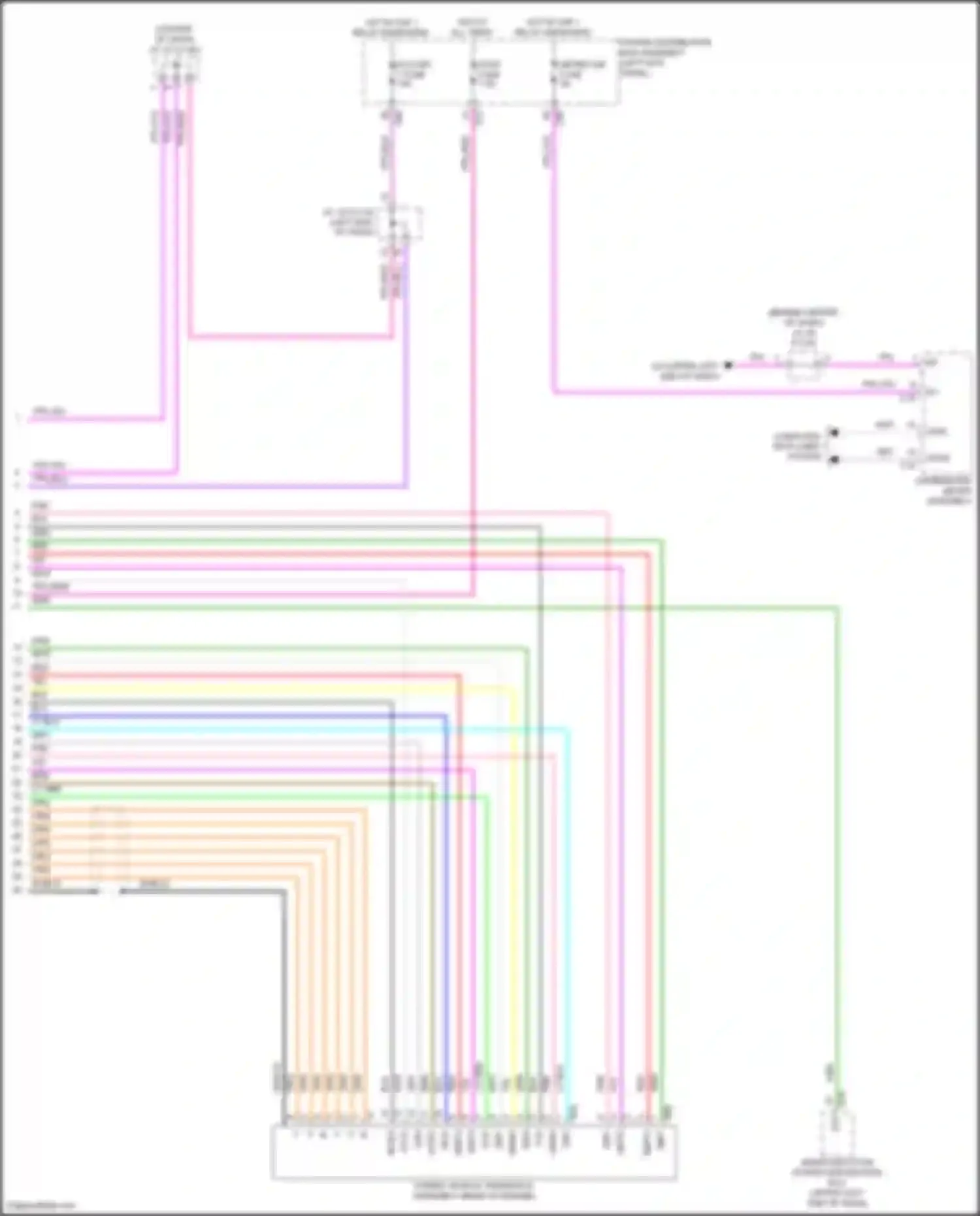 Grand Highlander Toyota I (2023-2024): 2.5l hybrid, transmission circuit (3 of 3)