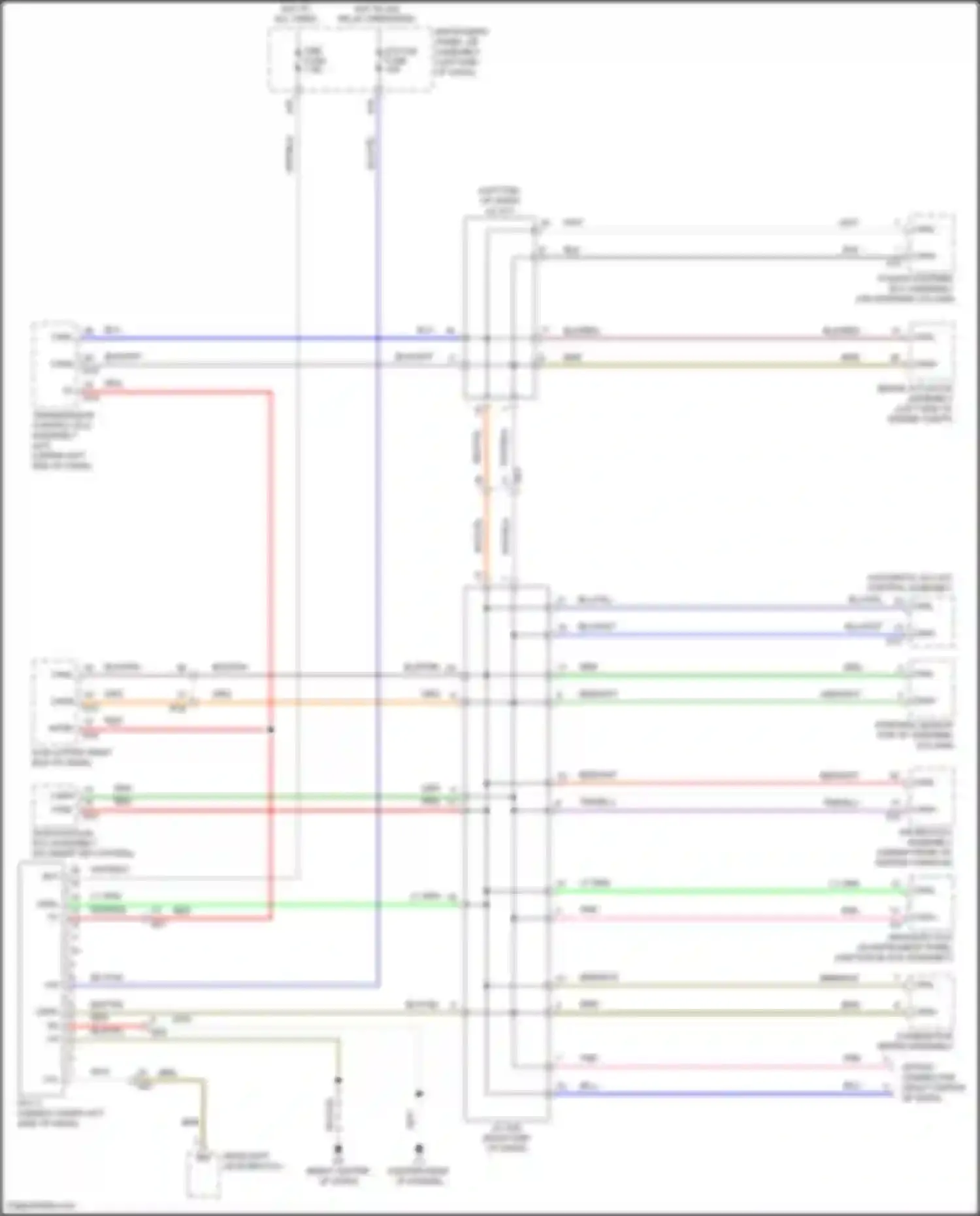 GT86 Toyota I facelift (2016-2024): Computer data lines circuit