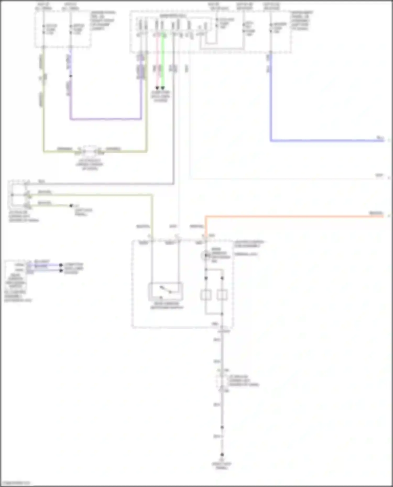 GT86 Toyota I facelift (2016-2024): Defoggers circuit (1 of 2)