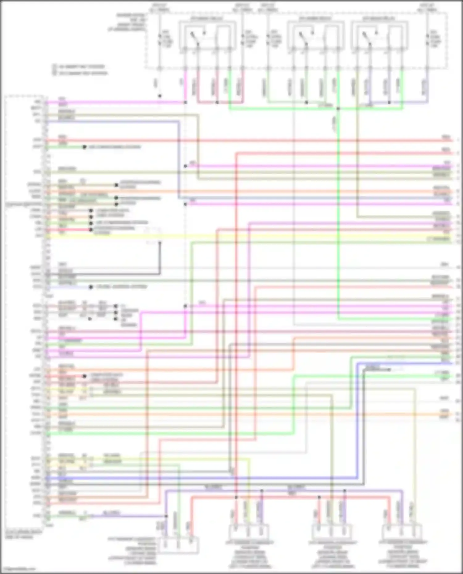 GT86 Toyota I facelift (2016-2024): Wiring diagram engine performance 2.0l (1 of 6)
