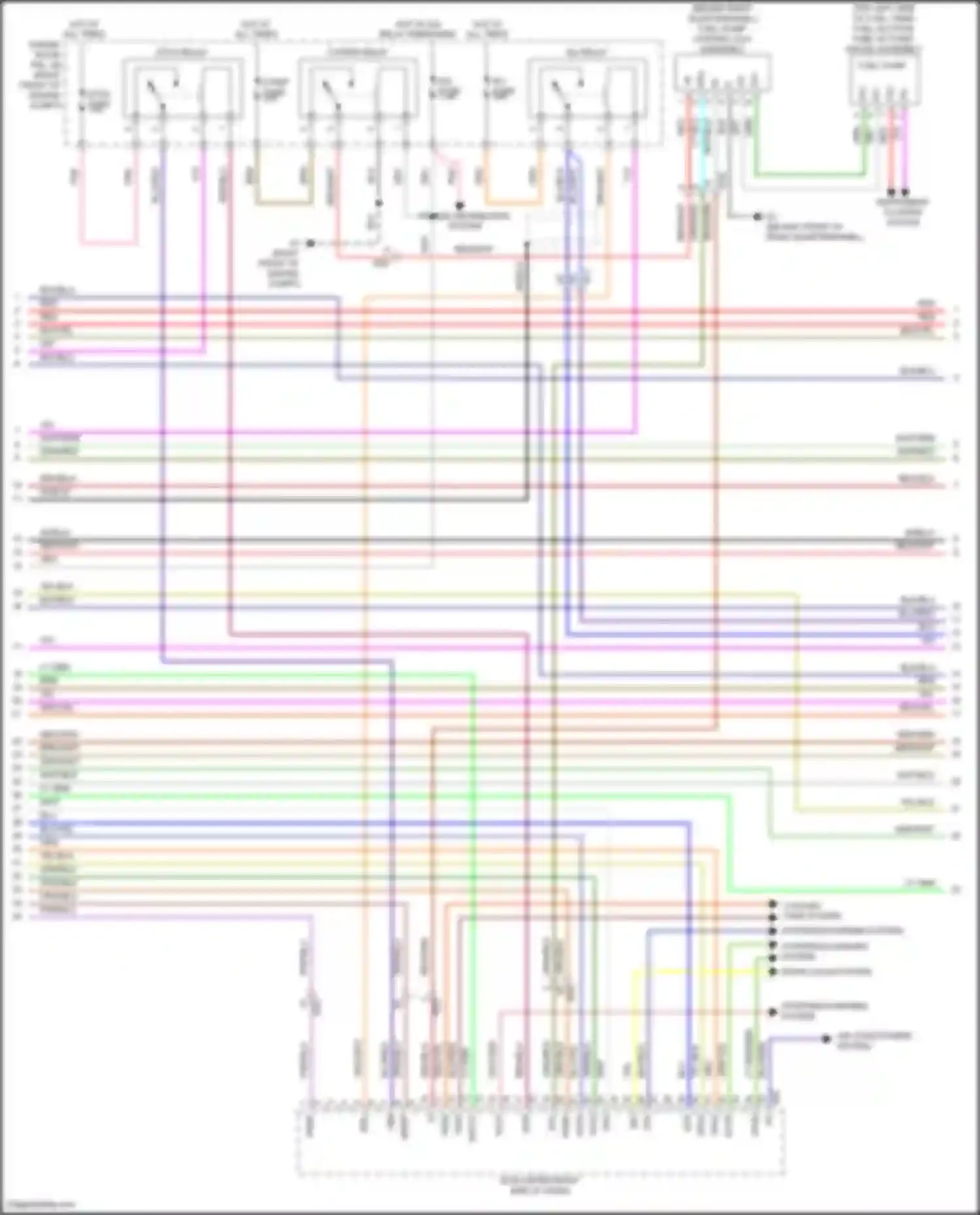 GT86 Toyota I facelift (2016-2024): Wiring diagram engine performance 2.0l (4 of 6)