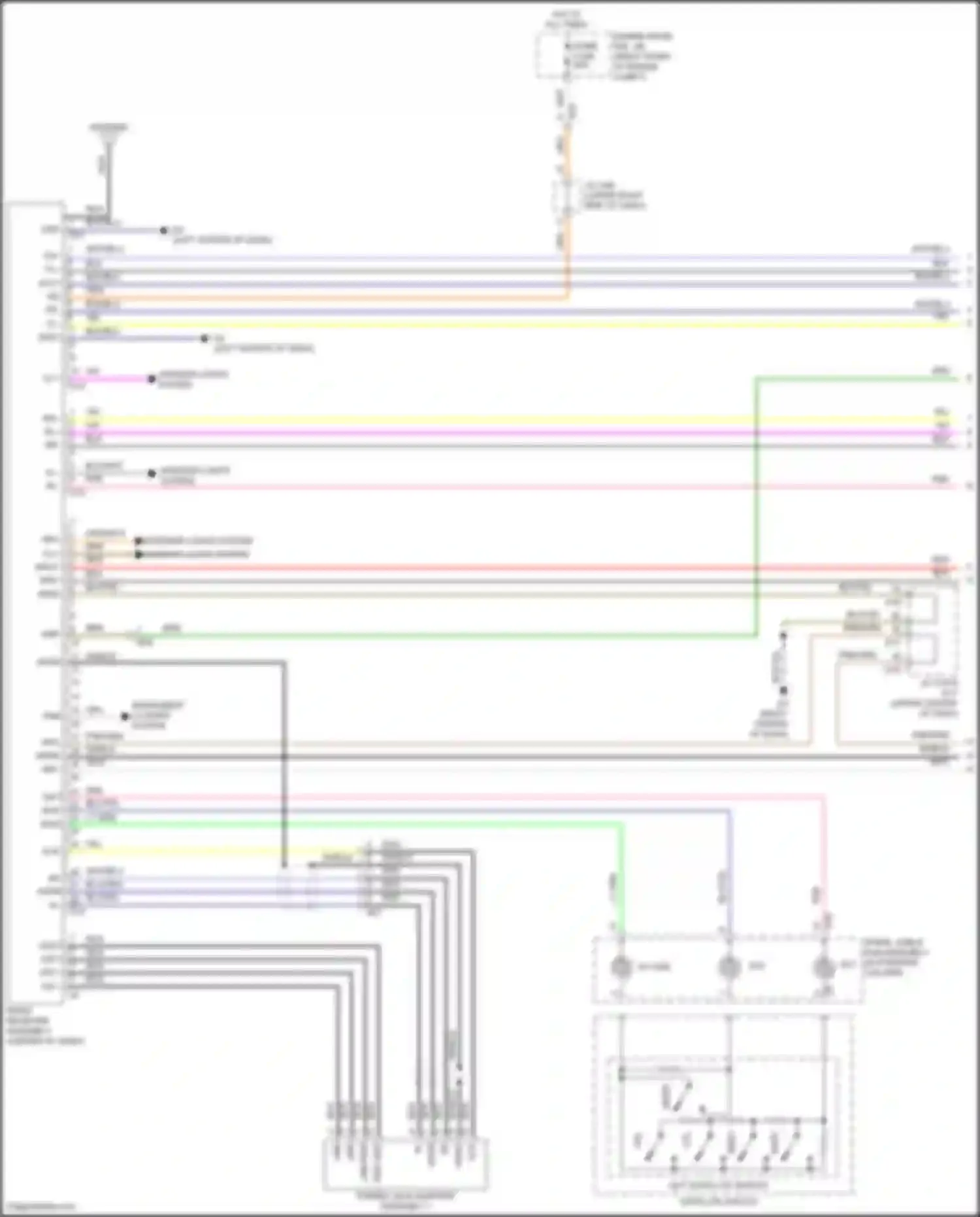 GT86 Toyota I facelift (2016-2024): Radio circuit (1 of 3)