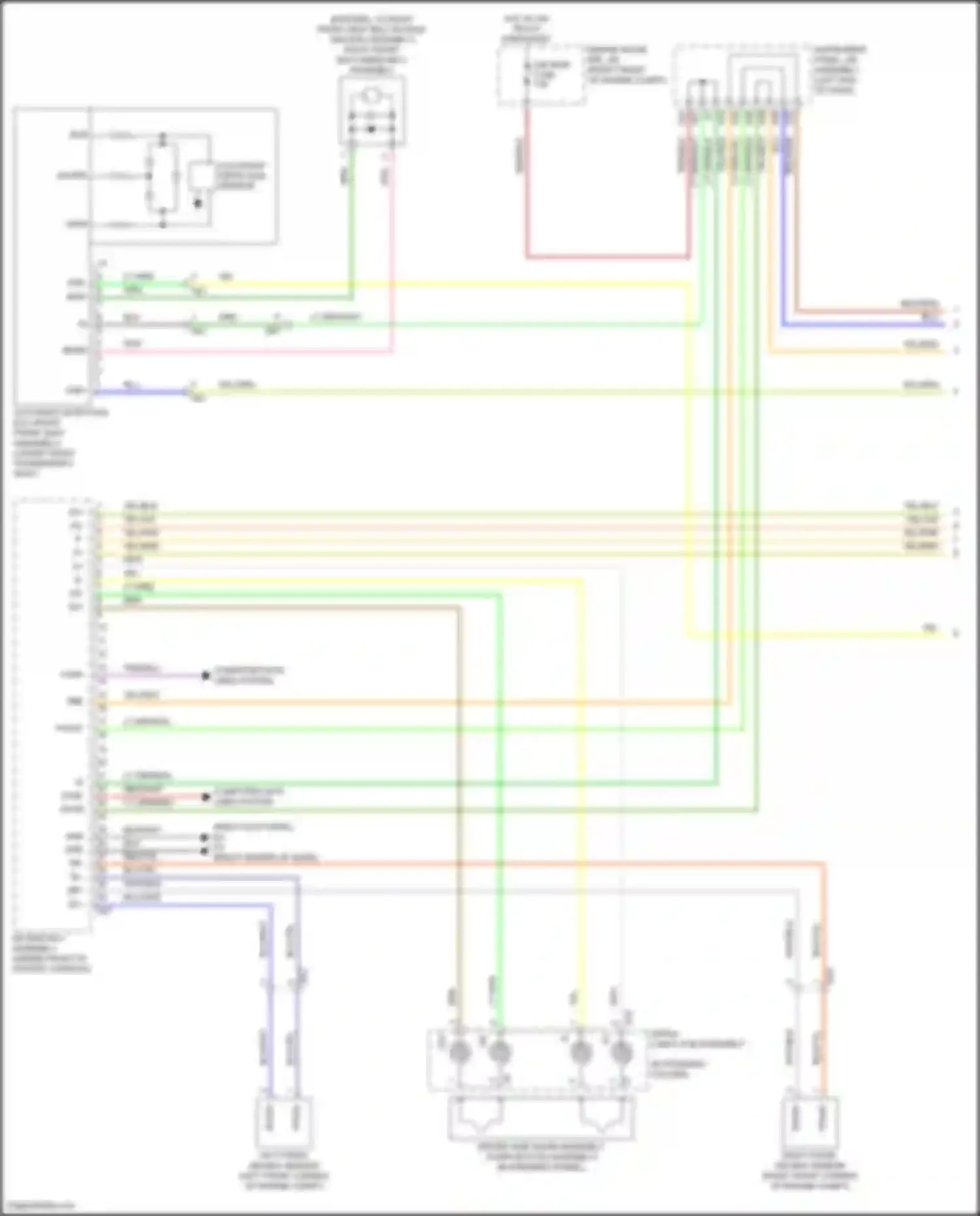 GT86 Toyota I facelift (2016-2024): Supplemental restraints circuit (1 of 3)