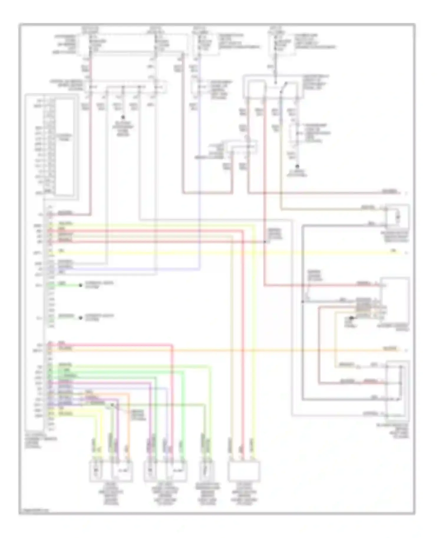 Highlander Toyota I (2001-2003): 2.4l, manual a/c circuit (1 of 2)