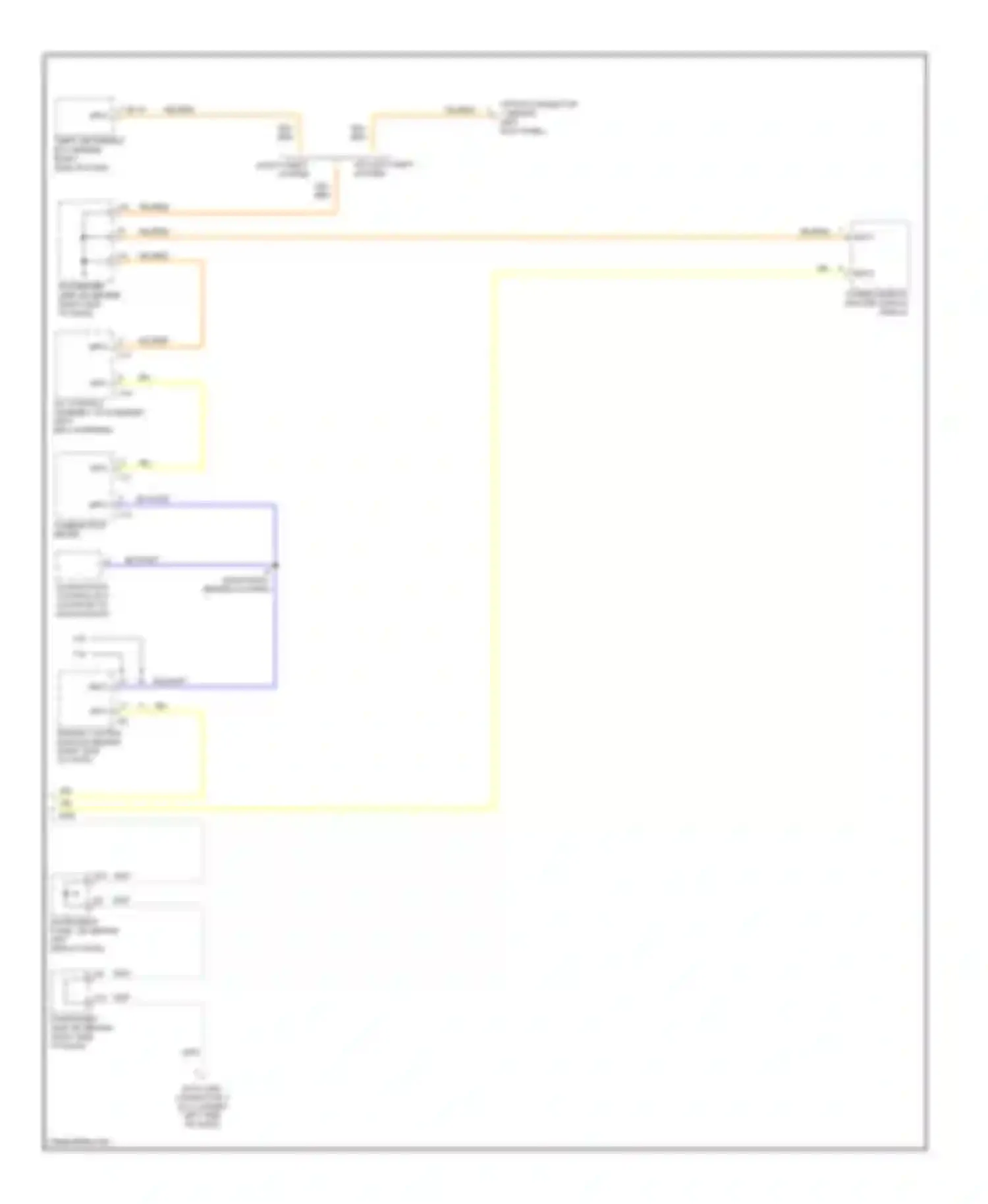 Highlander Toyota I (2001-2003): Body computer circuits (2 of 2)