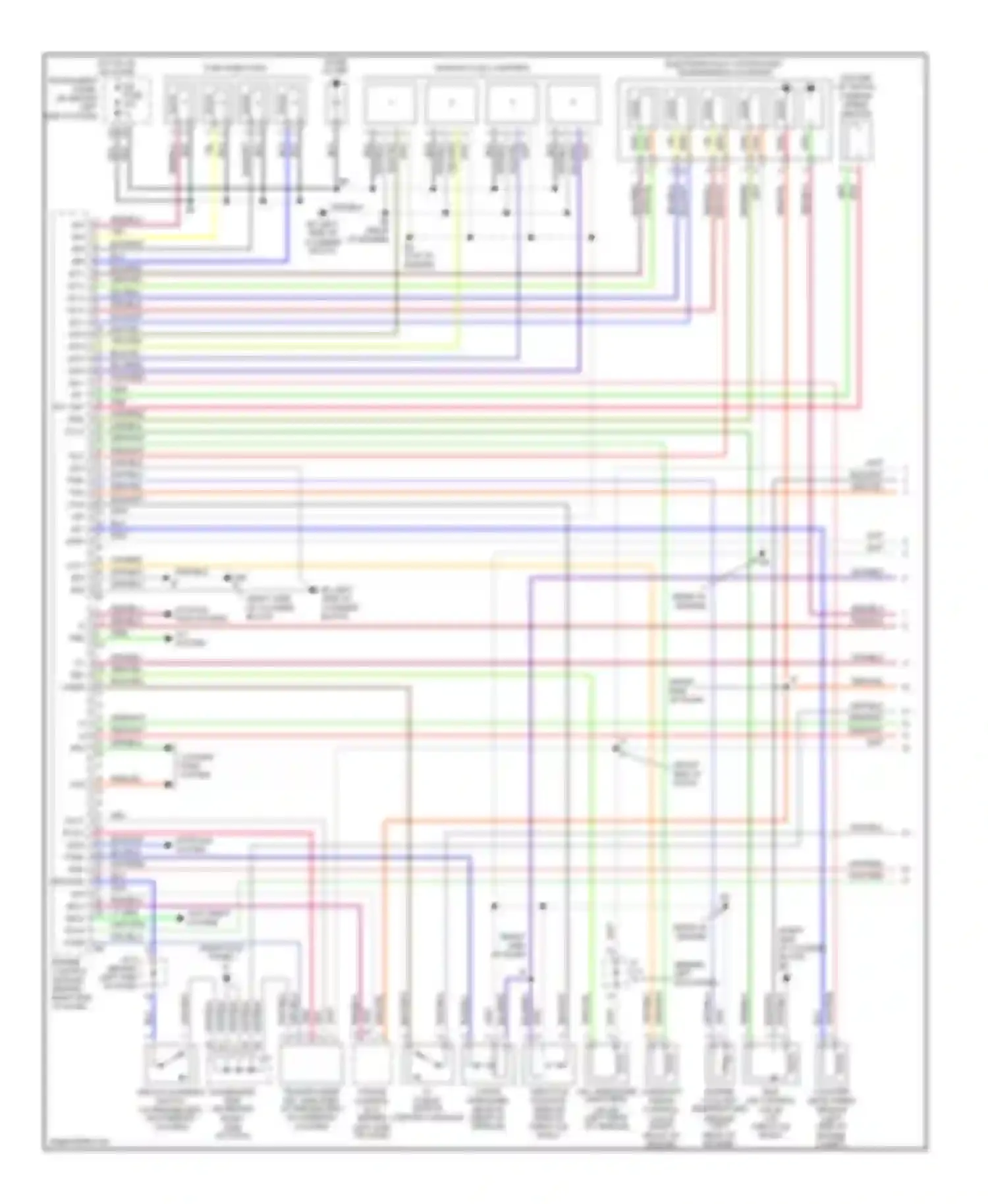 Highlander Toyota I (2001-2003): Wiring diagram engine performance 2.4ls (1 of 3)