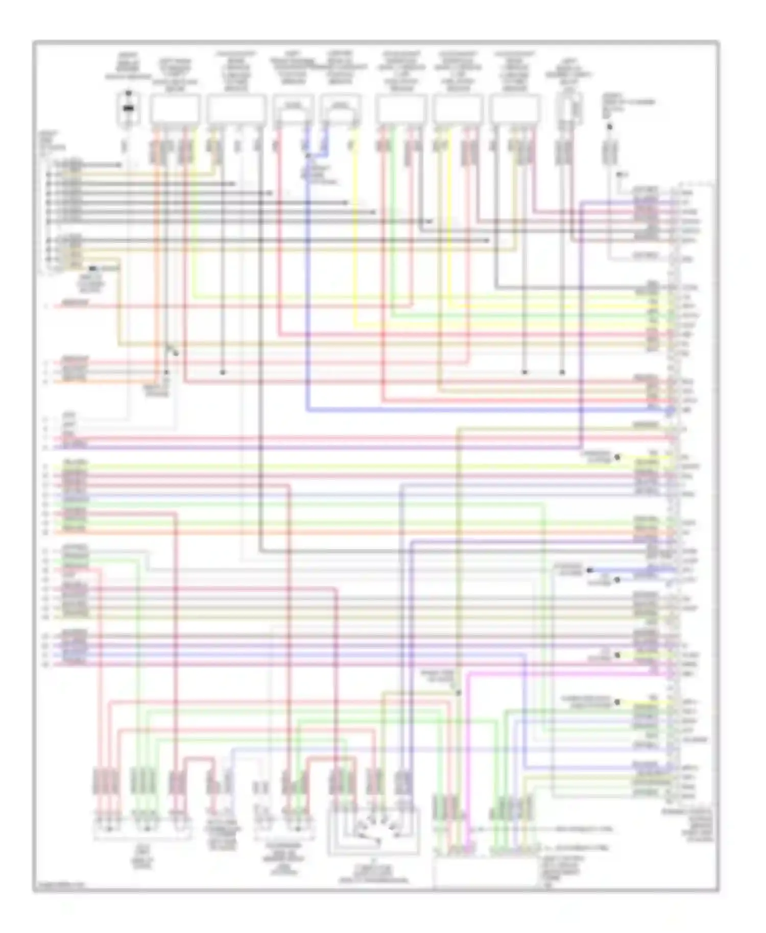 Highlander Toyota I (2001-2003): Wiring diagram engine performance 2.4ls (3 of 3)