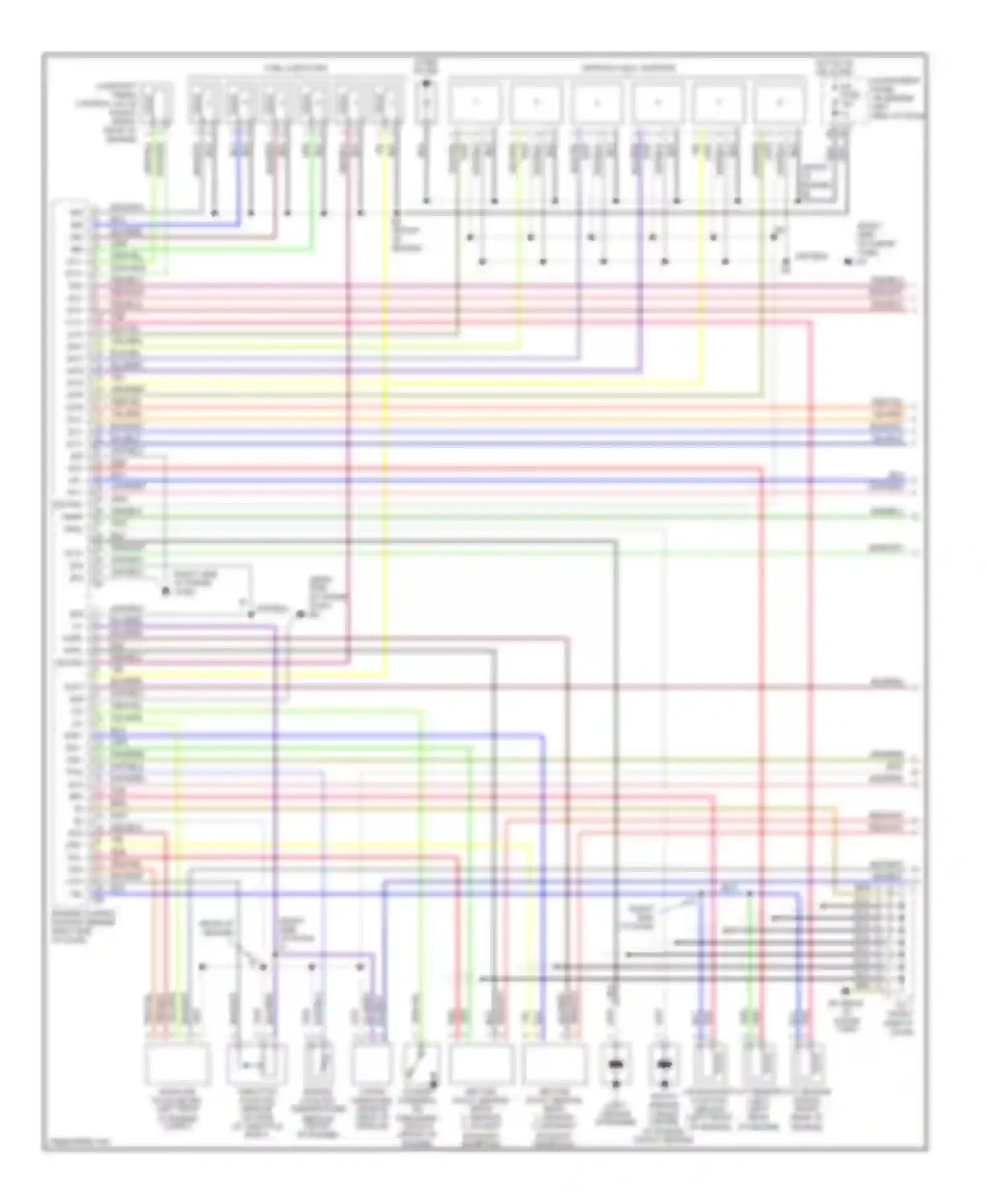 Highlander Toyota I (2001-2003): Wiring diagram engine performance 3.0ls (1 of 3)