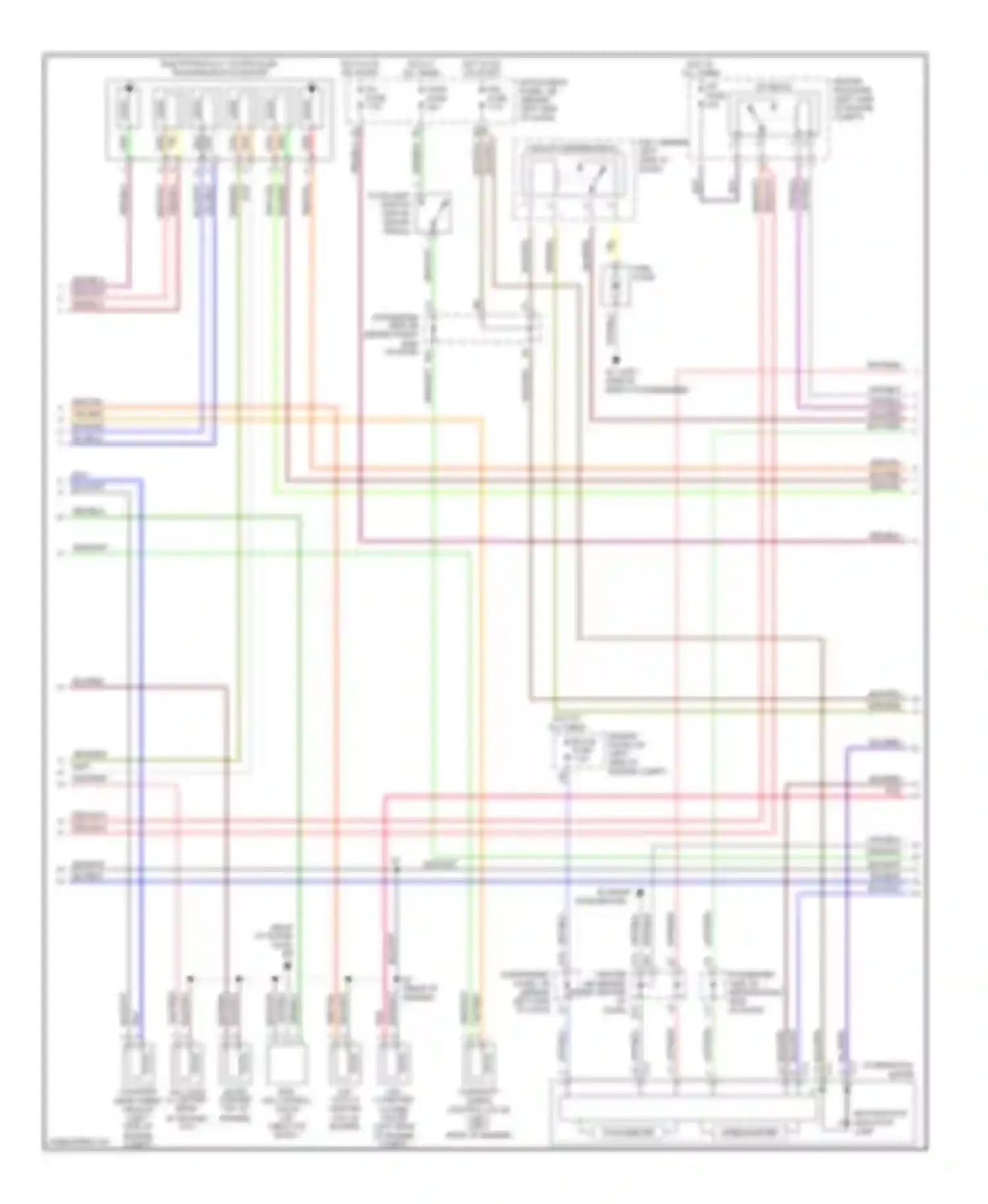 Highlander Toyota I (2001-2003): Wiring diagram engine performance 3.0ls (2 of 3)