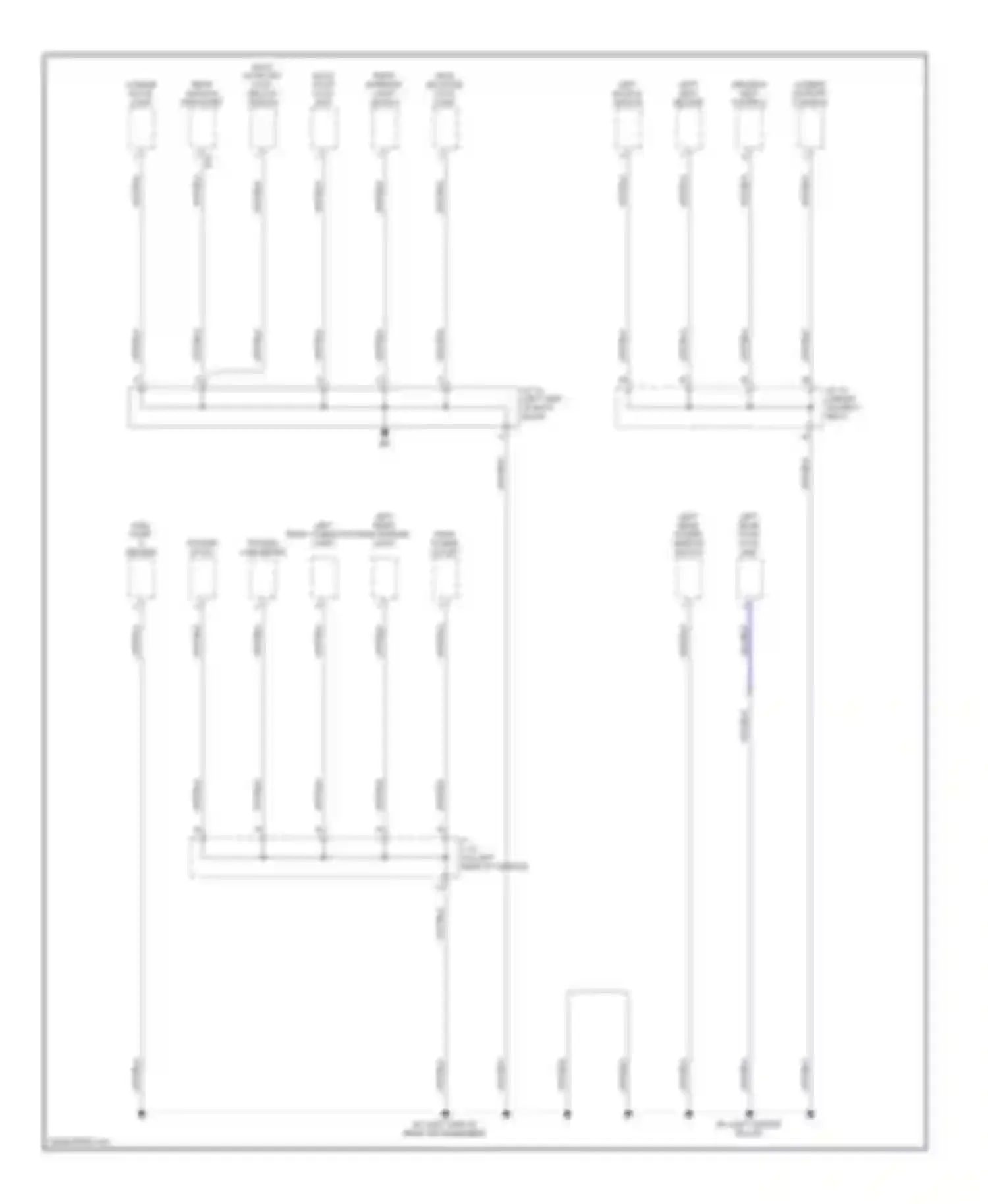 Highlander Toyota I (2001-2003): Ground distribution circuit (4 of 4)