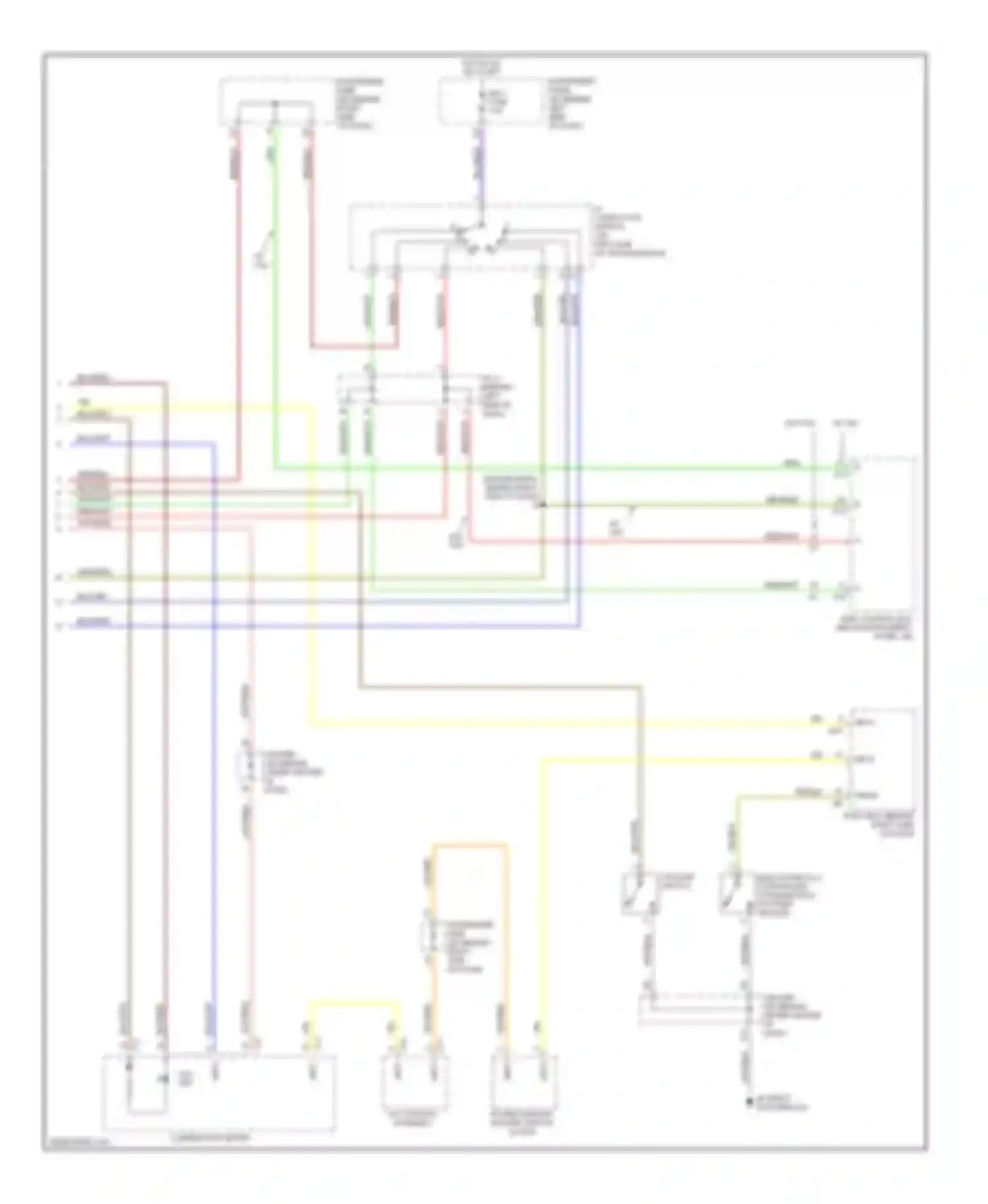 Highlander Toyota I (2001-2003): 2.4l, a/t circuit (2 of 2)