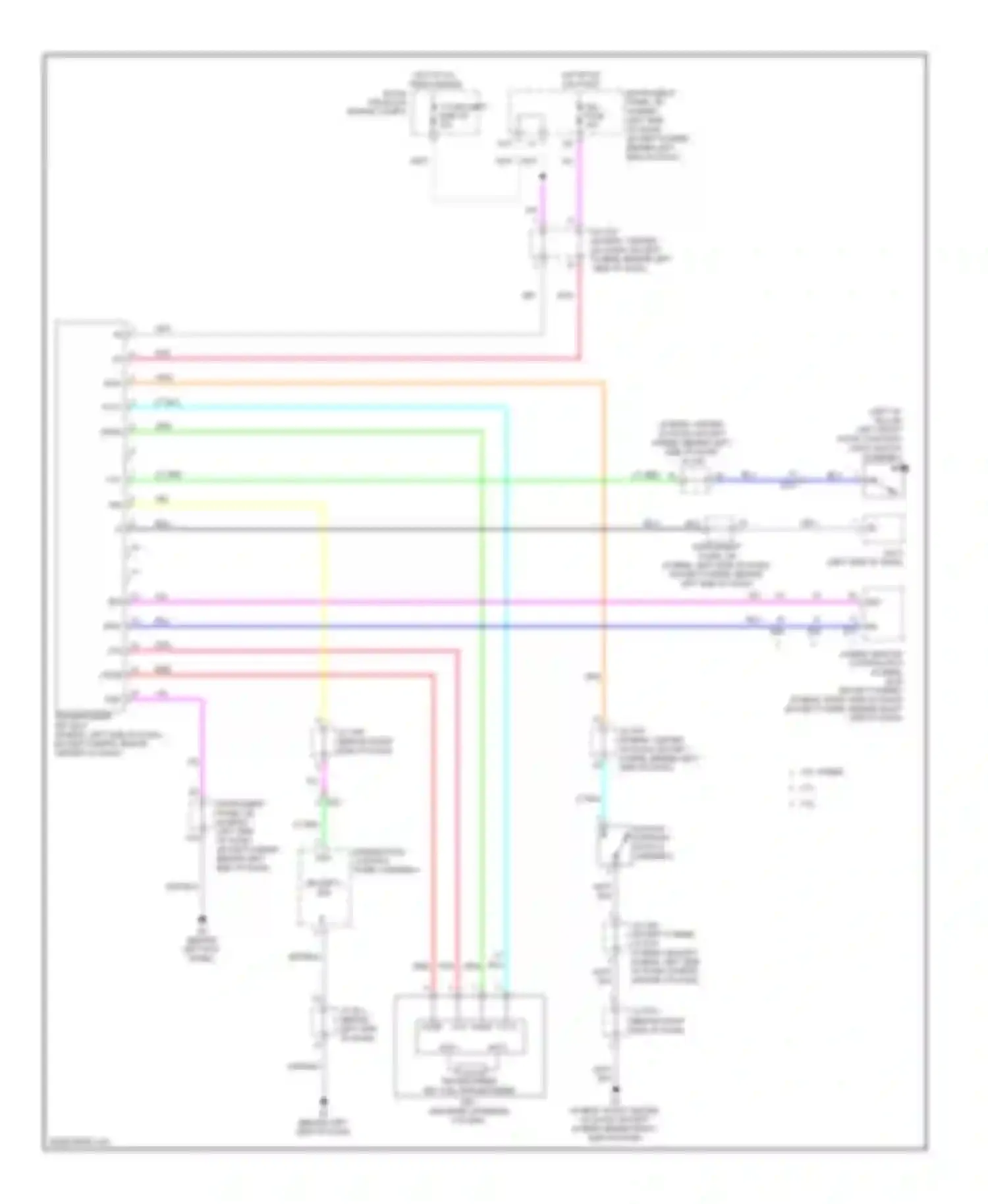 Highlander Toyota II facelift (2010-2013): Immobilizer circuit, without smart key system